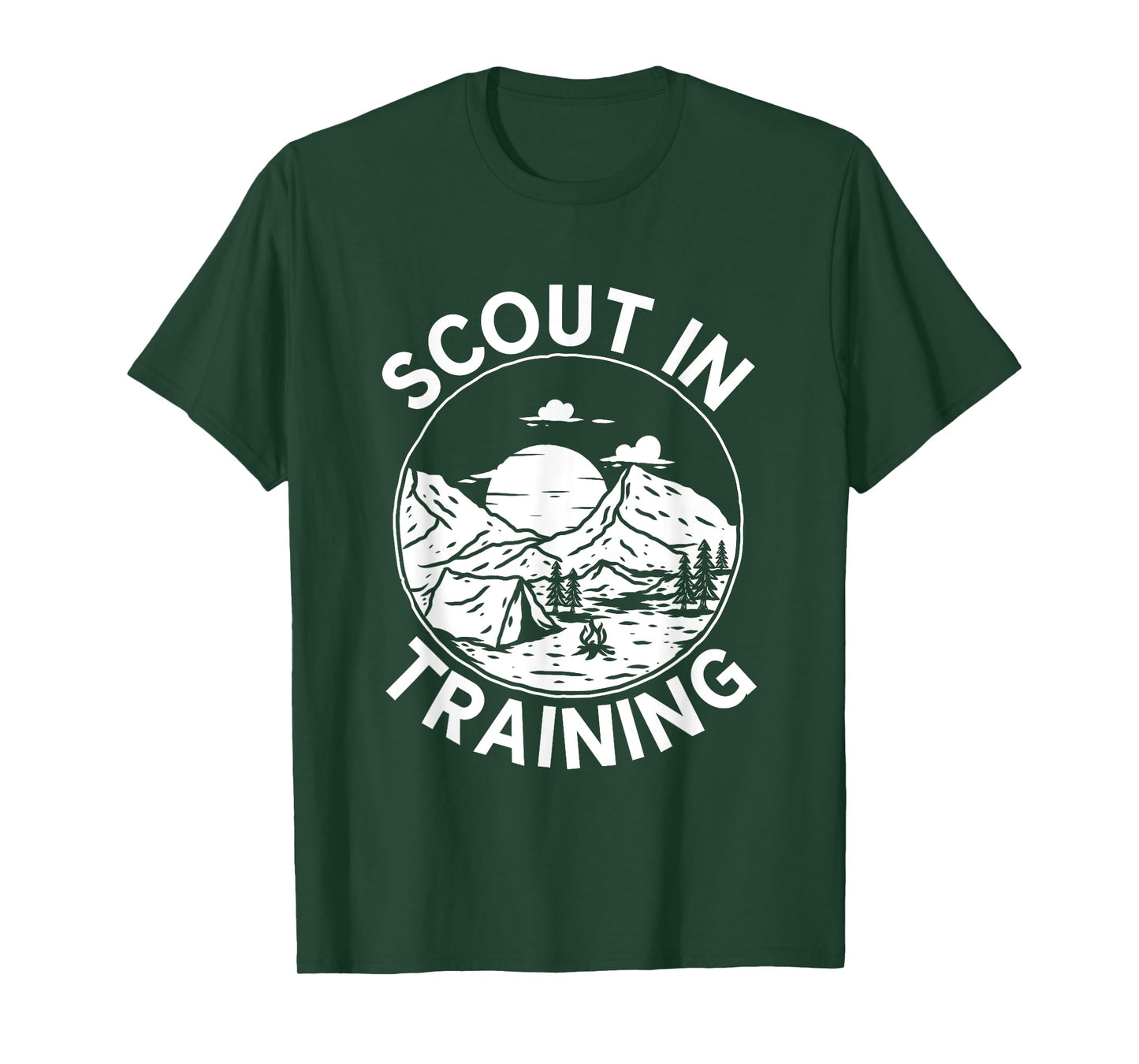 Outdoor Scouting Hiking Scout In Training T-Shirt