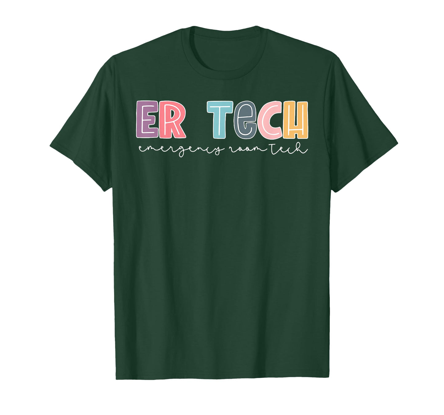 ER Tech Emergency Room Technician Emergency Room Tech ER Tec T-Shirt