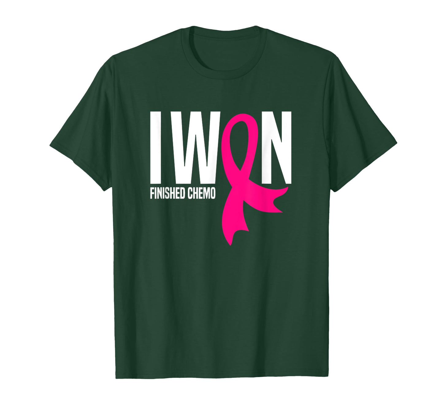 I Won Finished Chemo Breast Cancer Survivor T-Shirt
