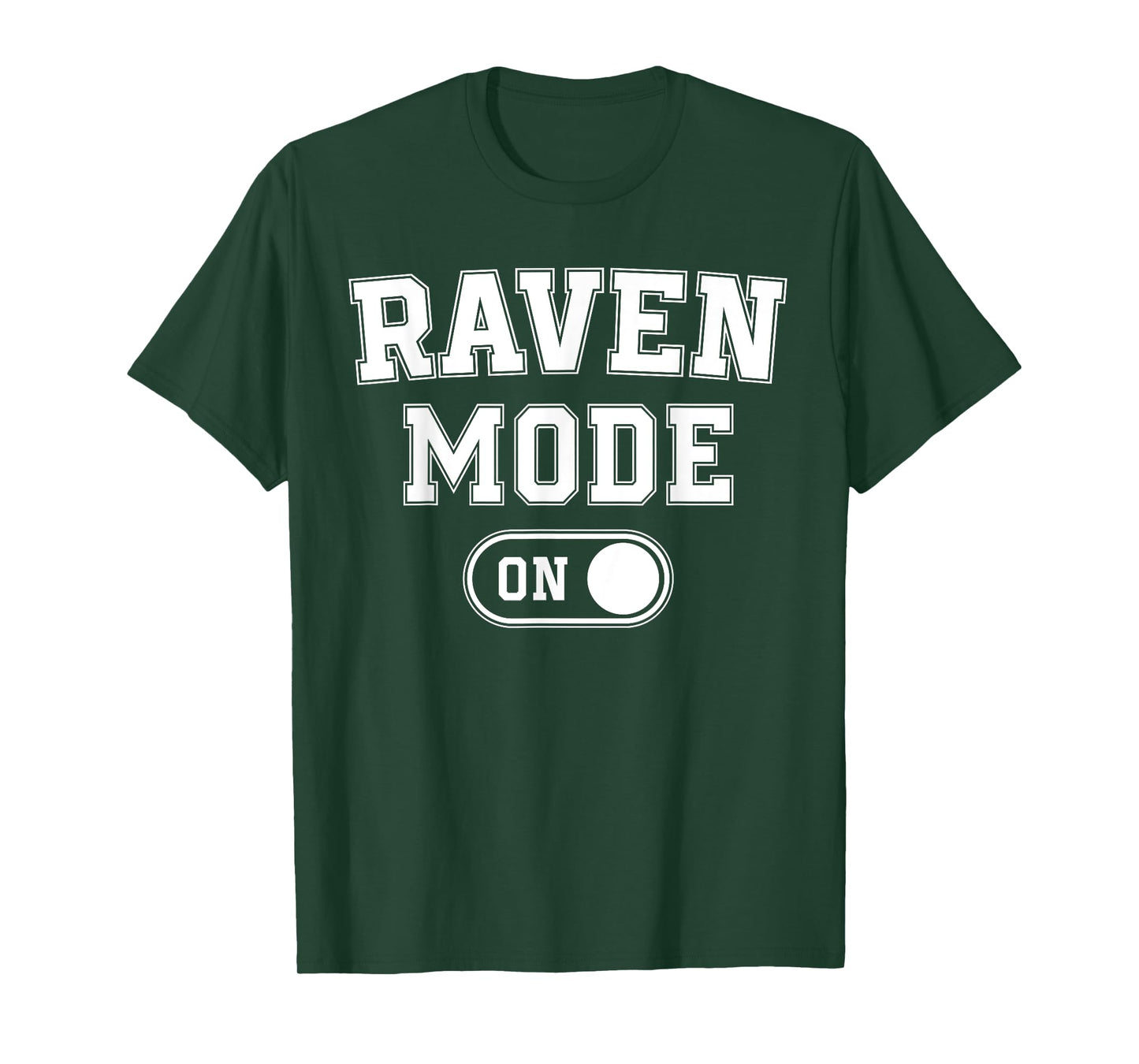 Raven Mode On Costume Funny Clever Corvid Gift Animal Lover T-Shirt