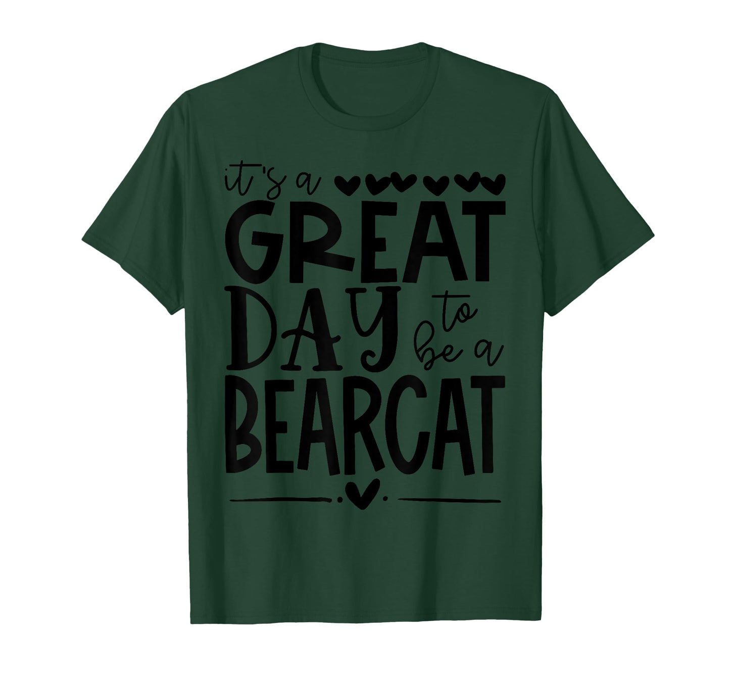 Bearcats School Sports Fan Team Spirit Mascot Gift Great Day T-Shirt