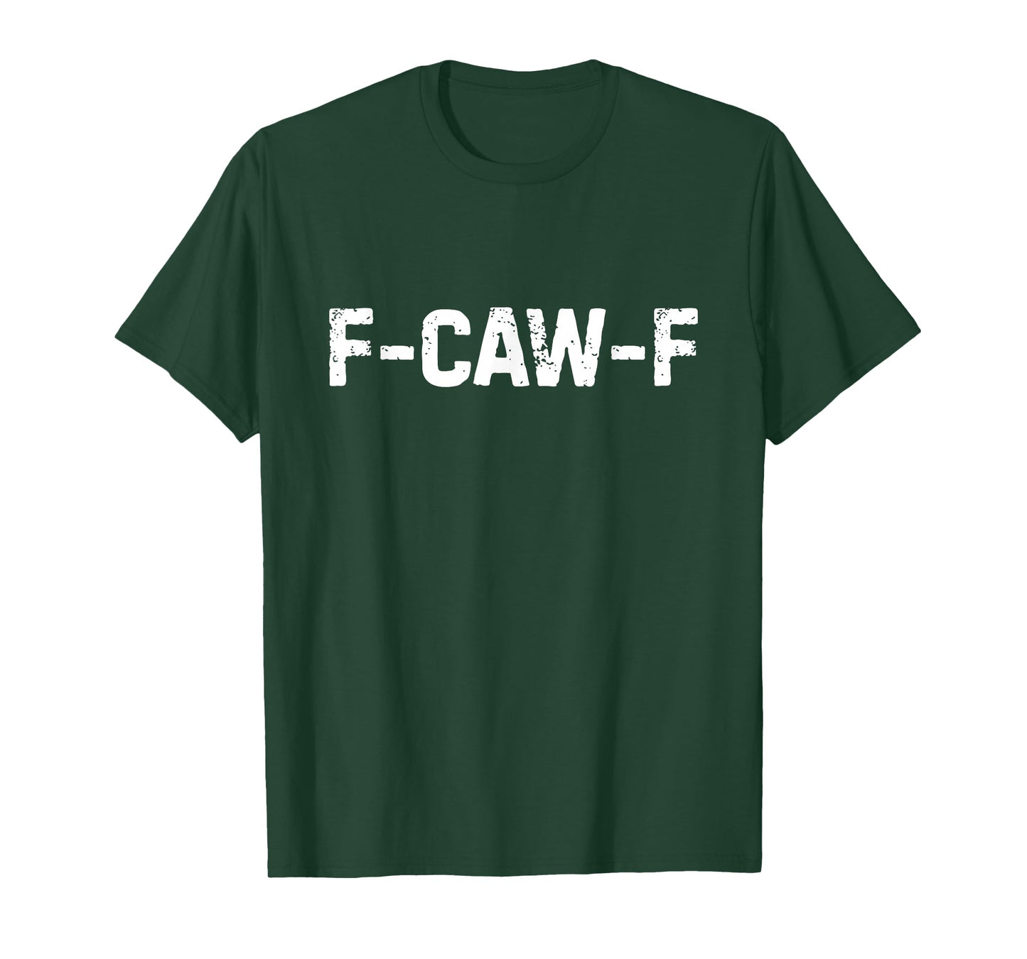 F-CAW-F Funny Crow Chicken Rooster Meme FCAWF Gothic Quote T-Shirt