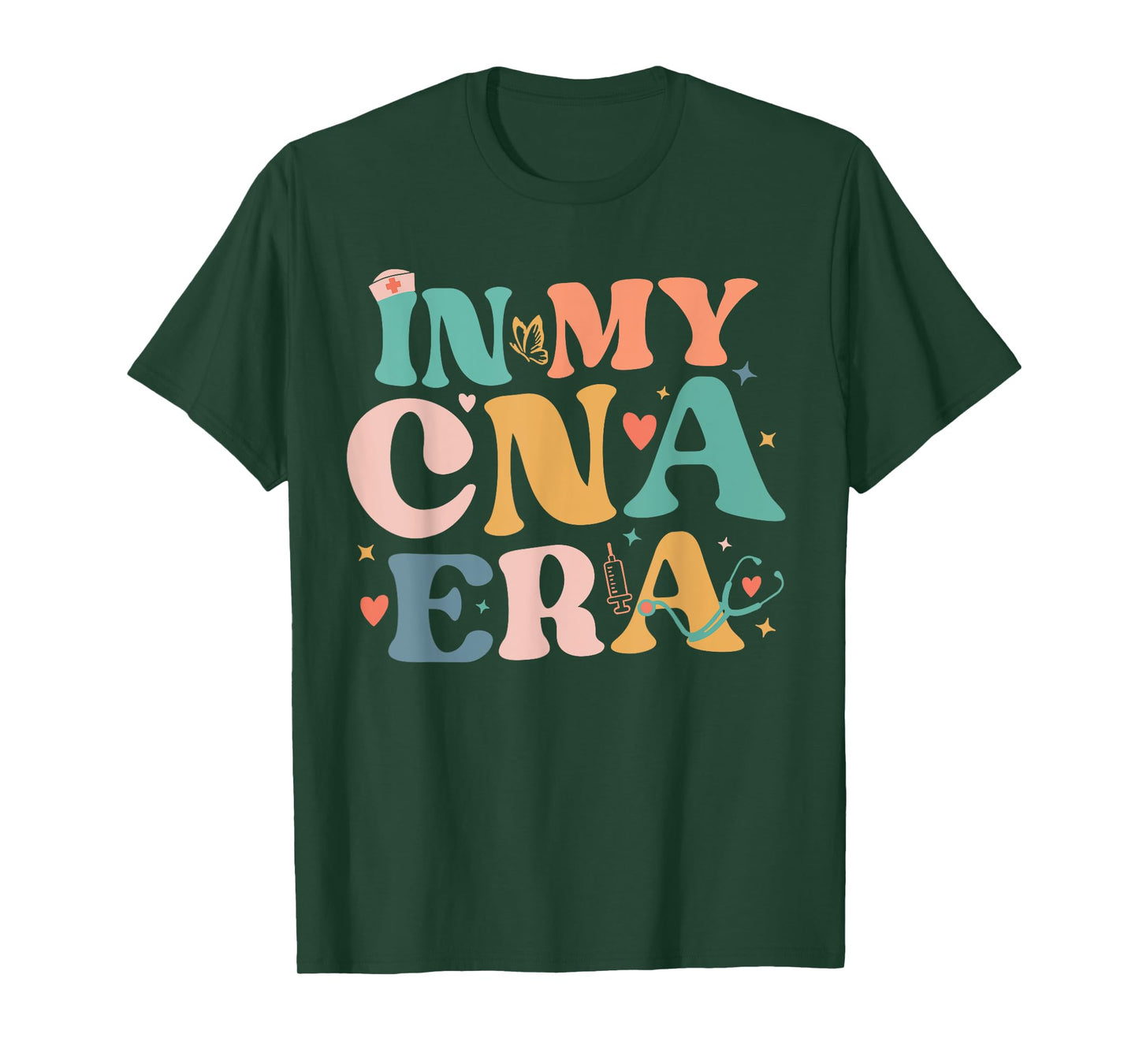 Cna Shirts In My CNA Era Certificated Nursing Assistant T-Shirt