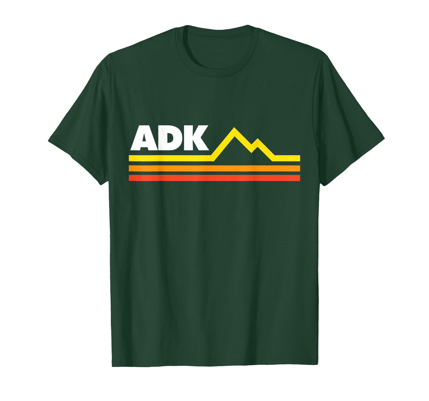 ADK Adirondack Mountains Retro T-Shirt