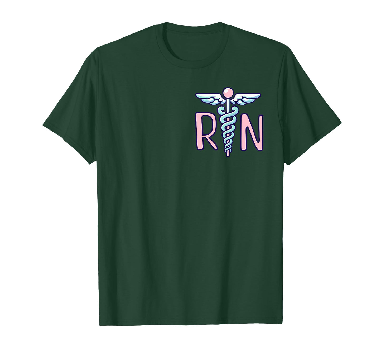 RN | Cute Nurse Design Logo | Nurse Gifts T-Shirt
