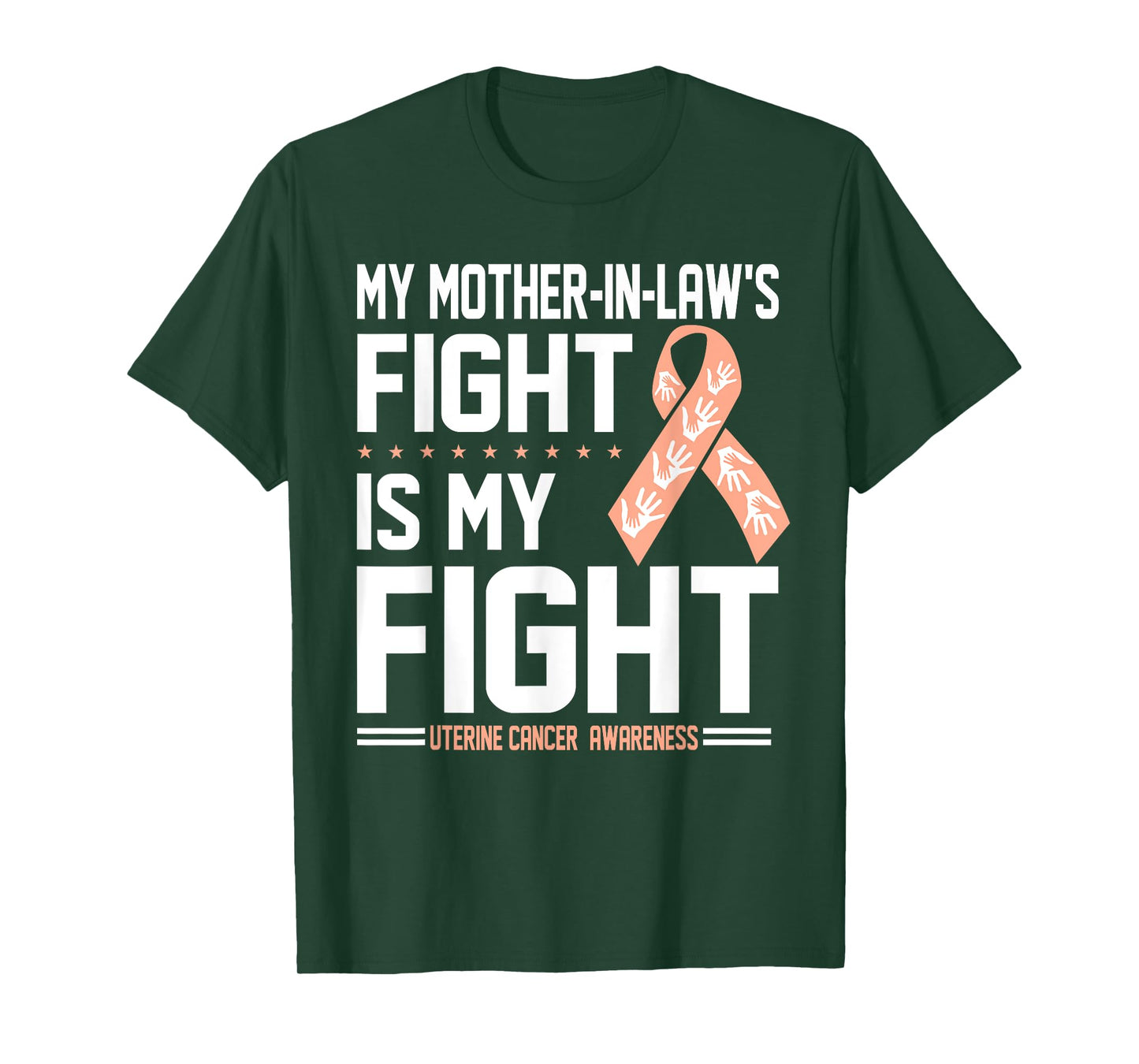 My Mother-In-Law Uterine Cancer Awareness Shirt T-Shirt