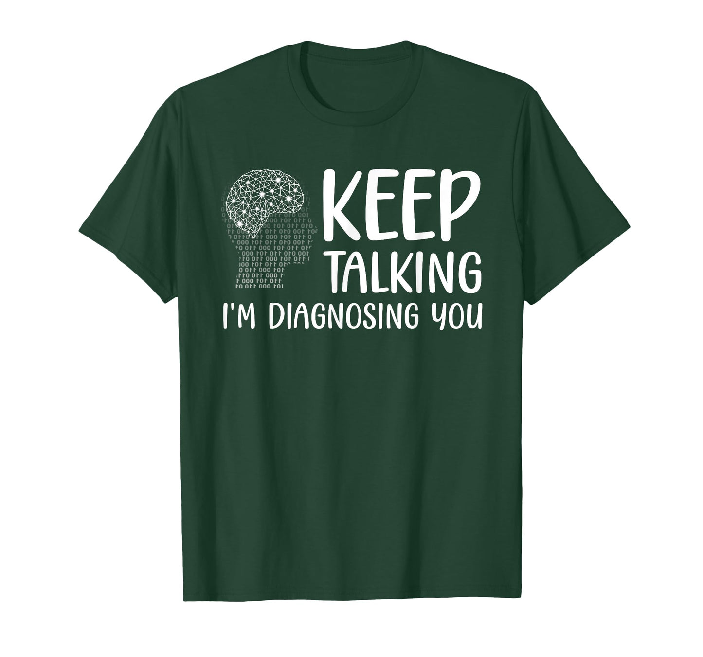 Funny Psychologist Art For Men Women Psychology Graduation T-Shirt