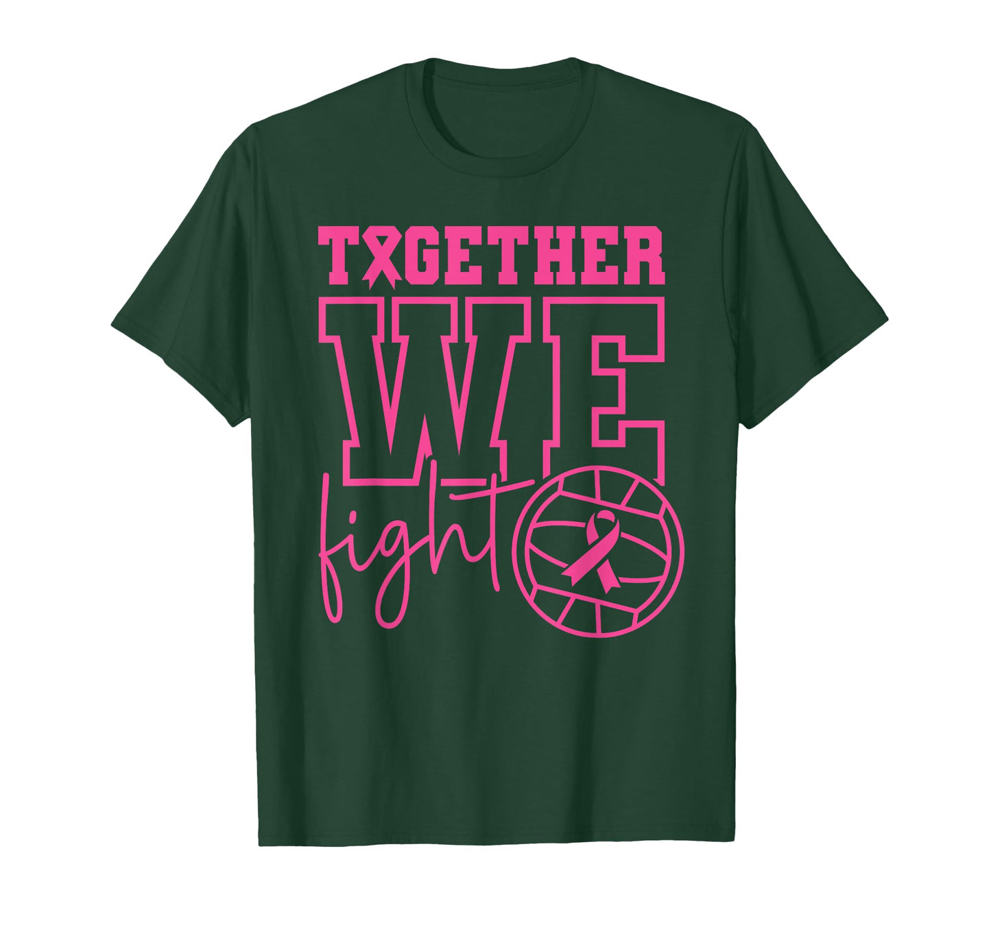 Water Polo Together We Fight Support Breast Cancer Awareness T-Shirt