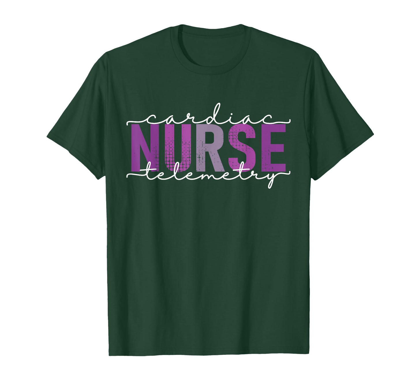 Cardiac Telemetry Nurse Practitioner Heart Nursing PCU Nurse T-Shirt