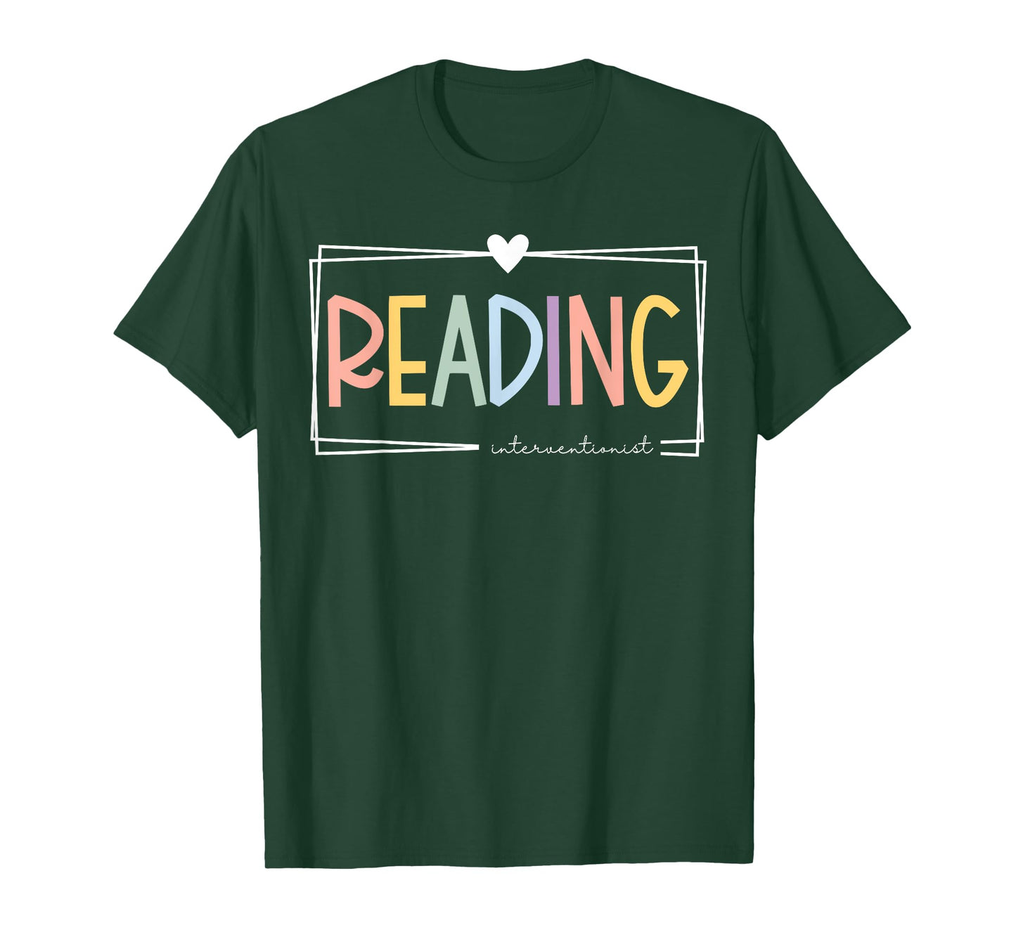 Retro Reading Interventionist Reading Specialist Team T-Shirt
