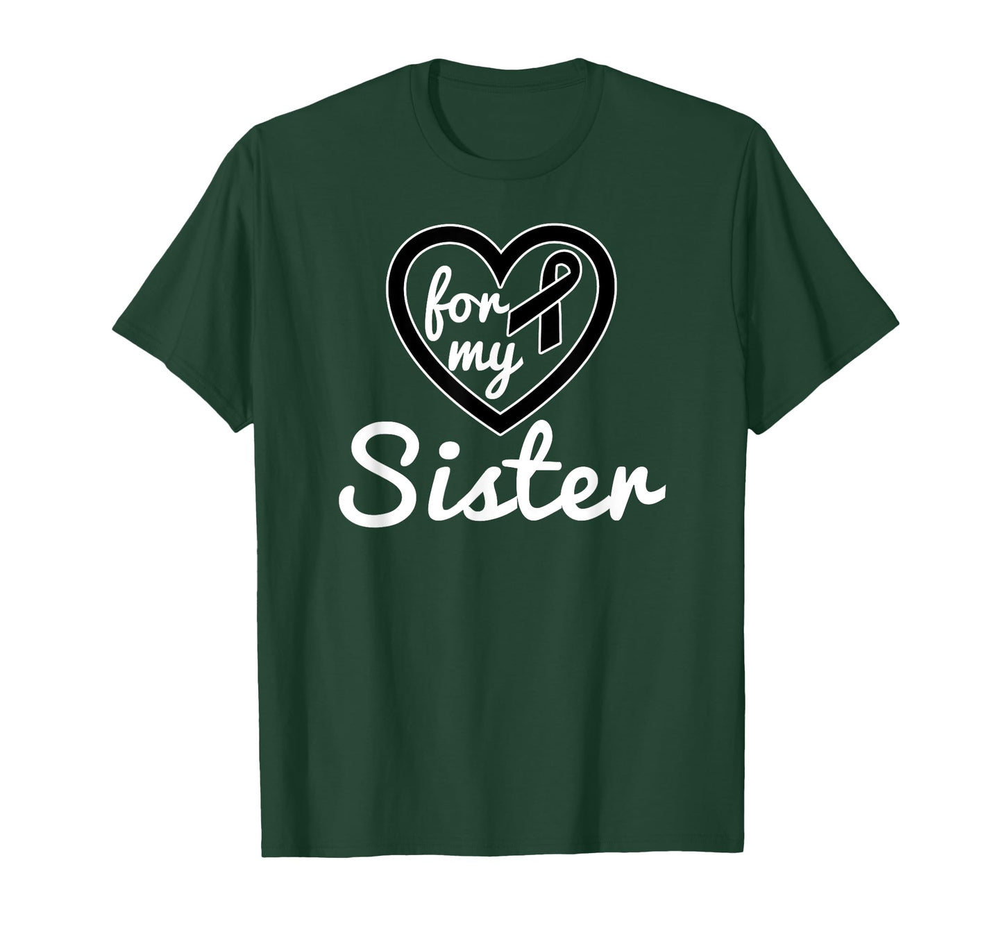 Melanoma Cancer TShirt For Sister Awareness Products Gifts