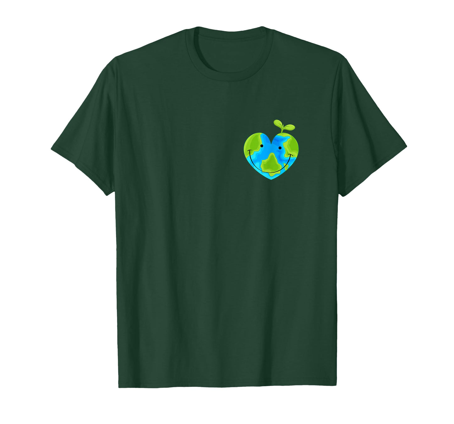 Earth Heart Earth Day T-Shirt