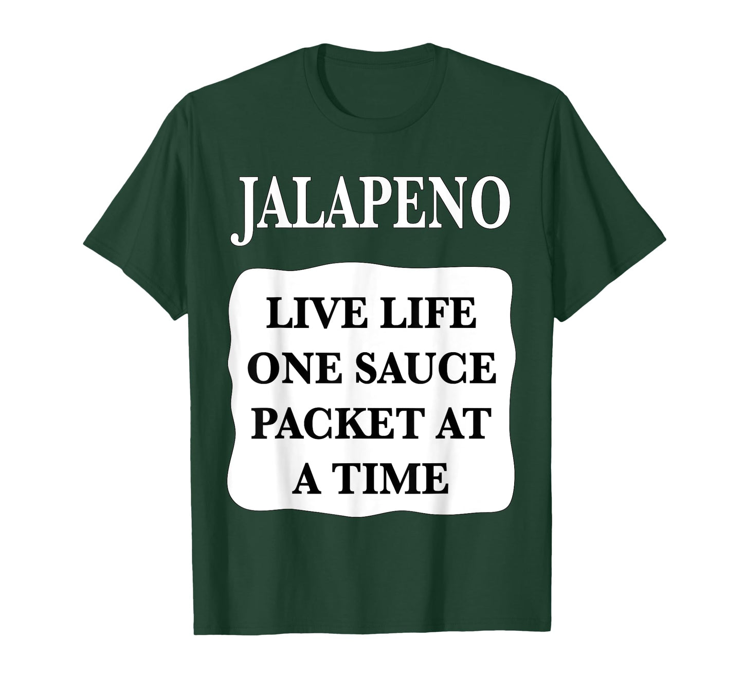 Jalapeno Taco Hot Sauce Packets Halloween Costumes TShirt