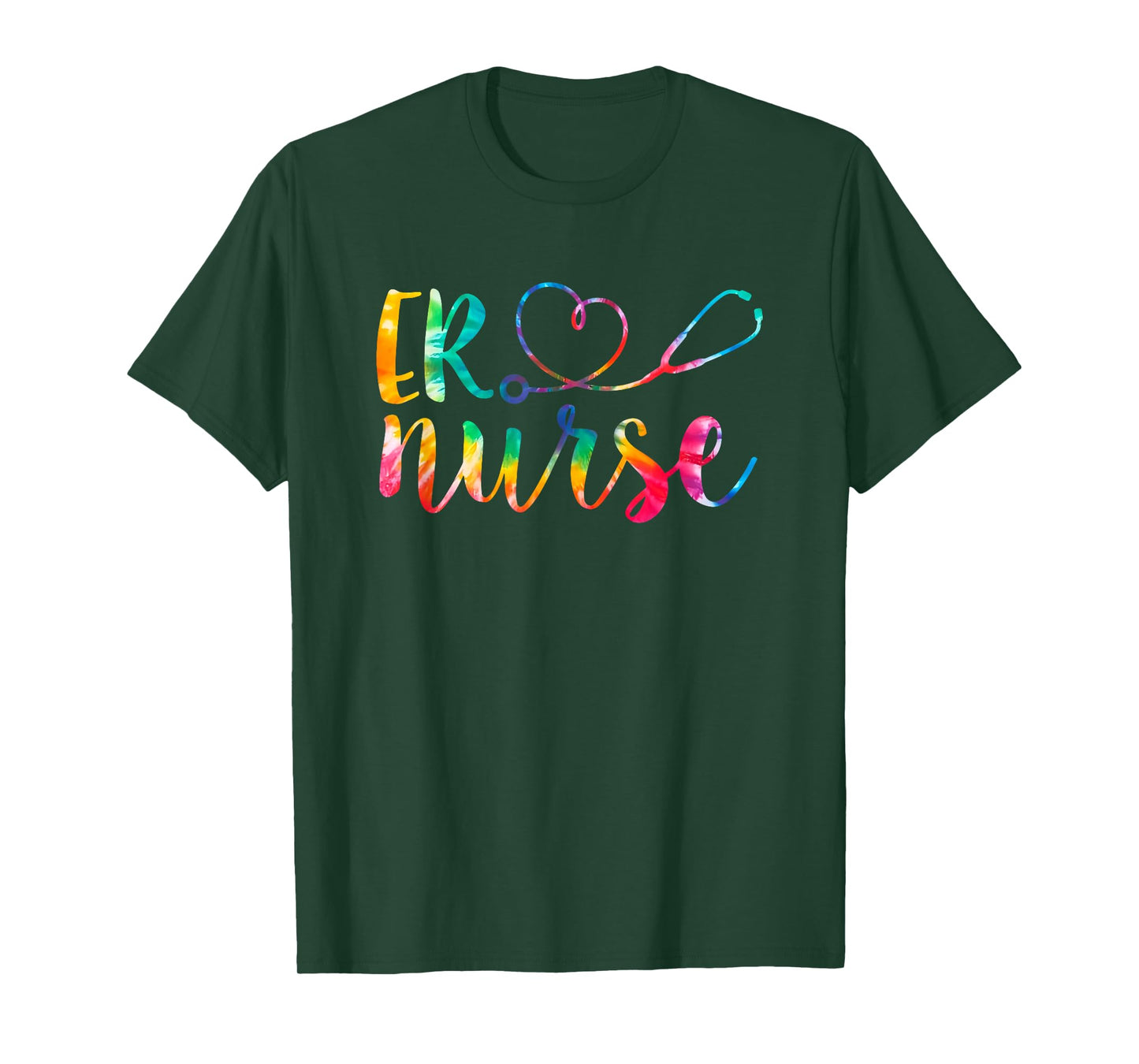 Tie Dye Emergency Nurse ER Nurse Emergency Nurse T-Shirt