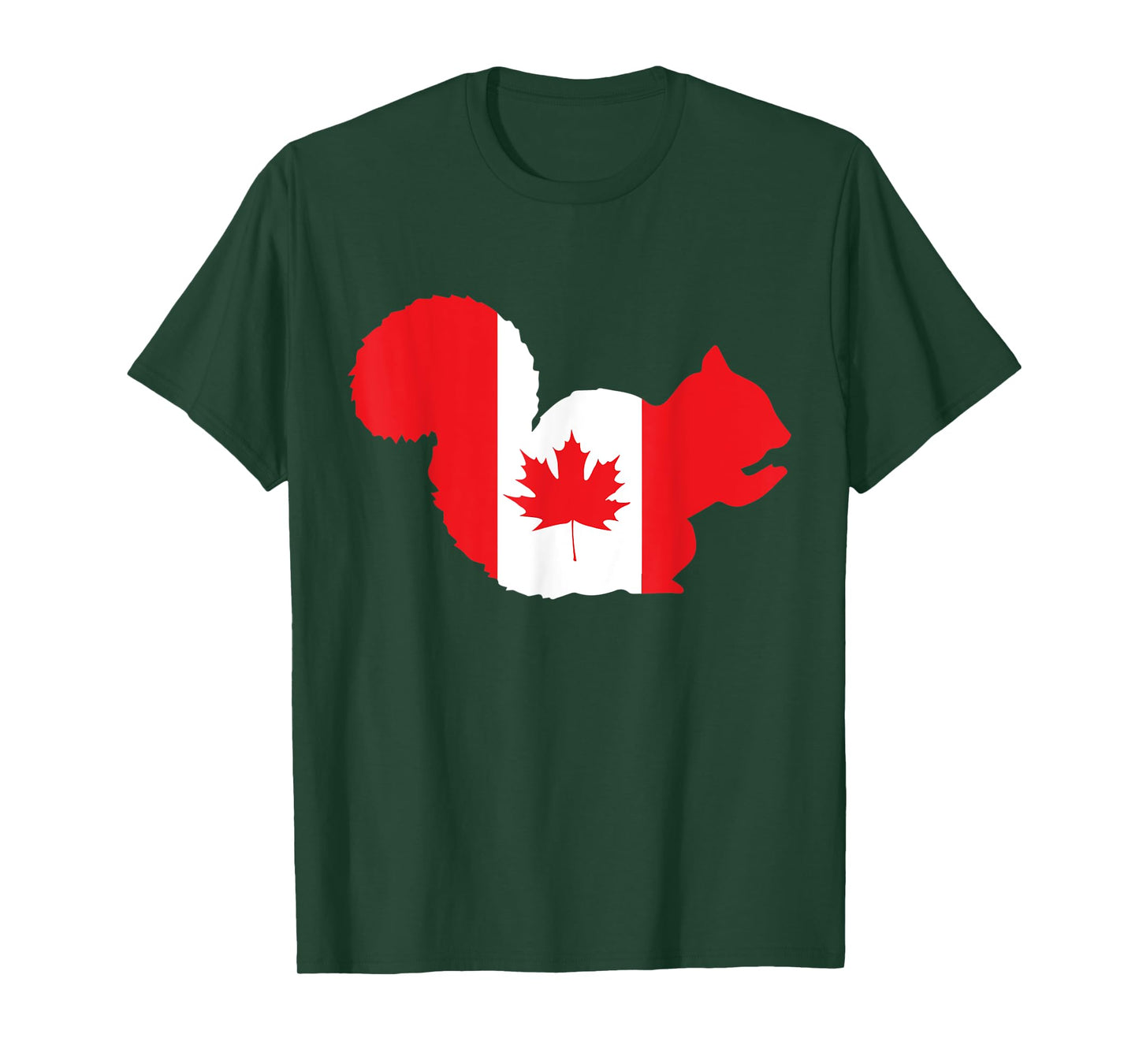 Proud Canadian Canada Squirrel Canada Day T-Shirt