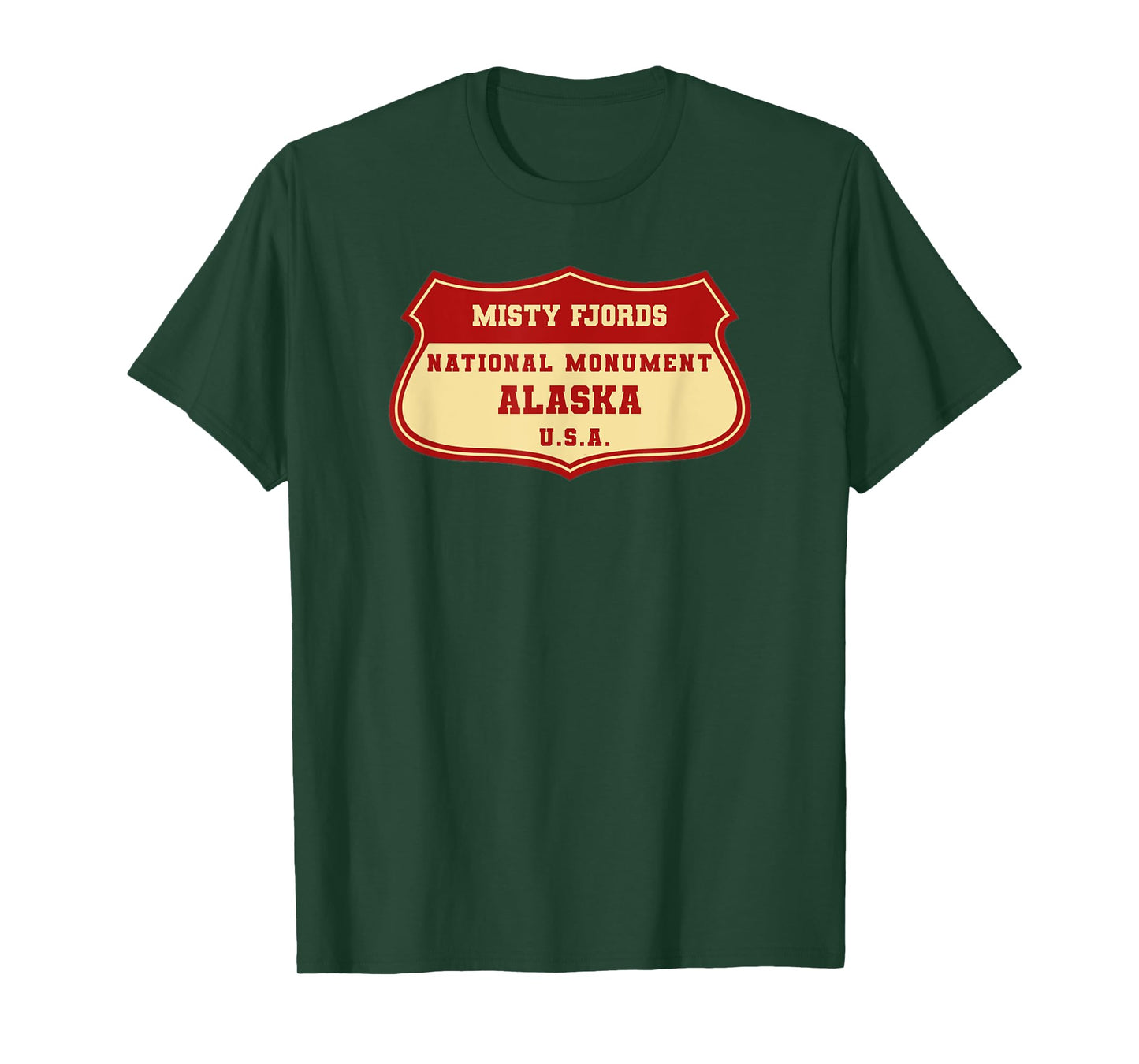 Alaska Misty Fjords National Monument T-Shirt
