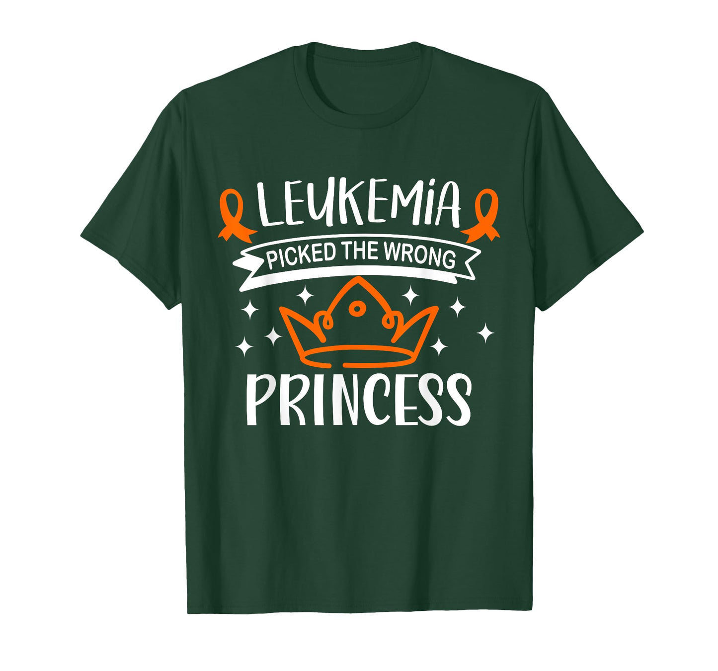 Leukemia Picked The Wrong Princess Leukemia Awareness Month T-Shirt
