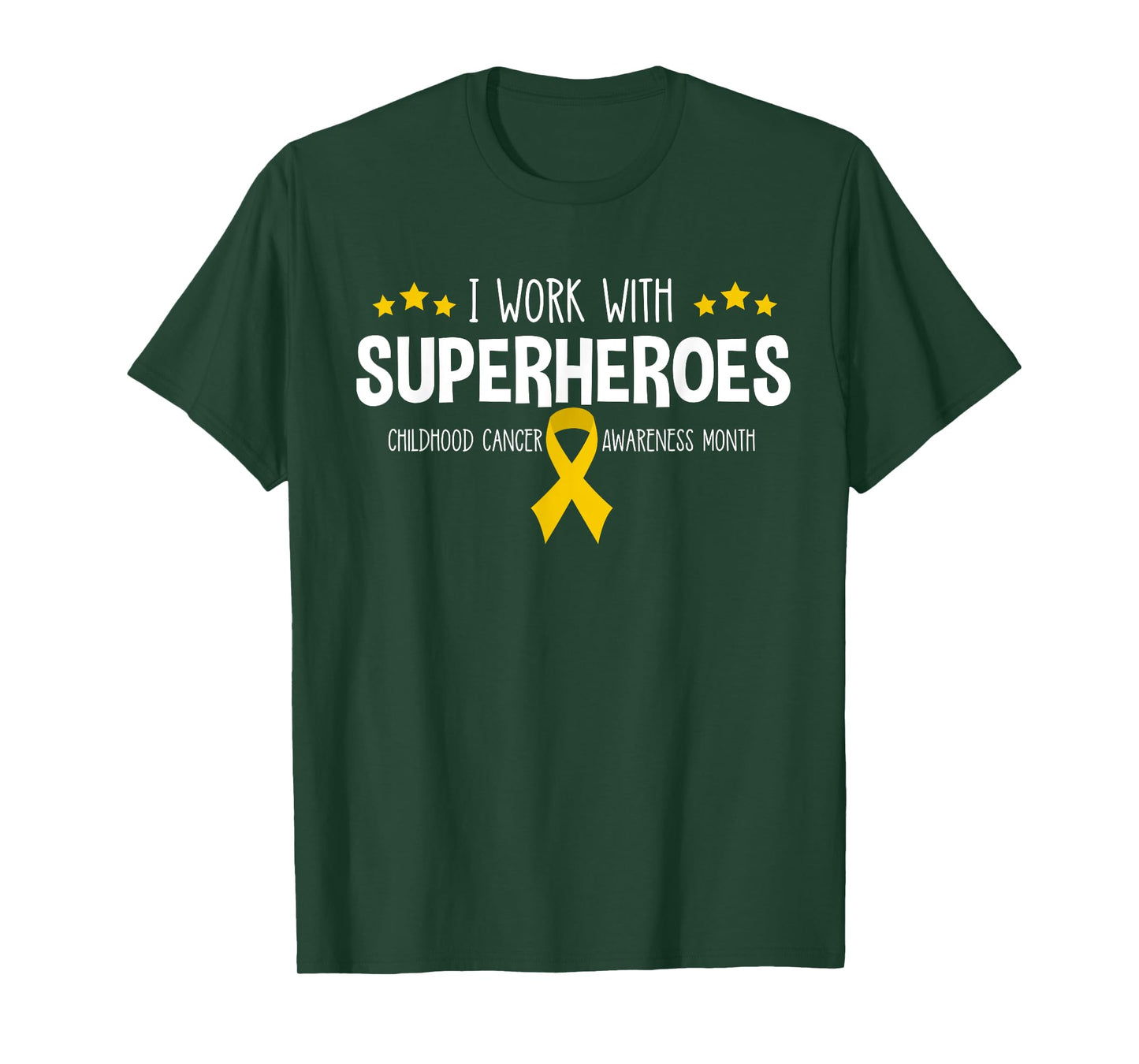 Pediatric Oncology Tshirt RN Nurse Oncologist Ribbon T-Shirt