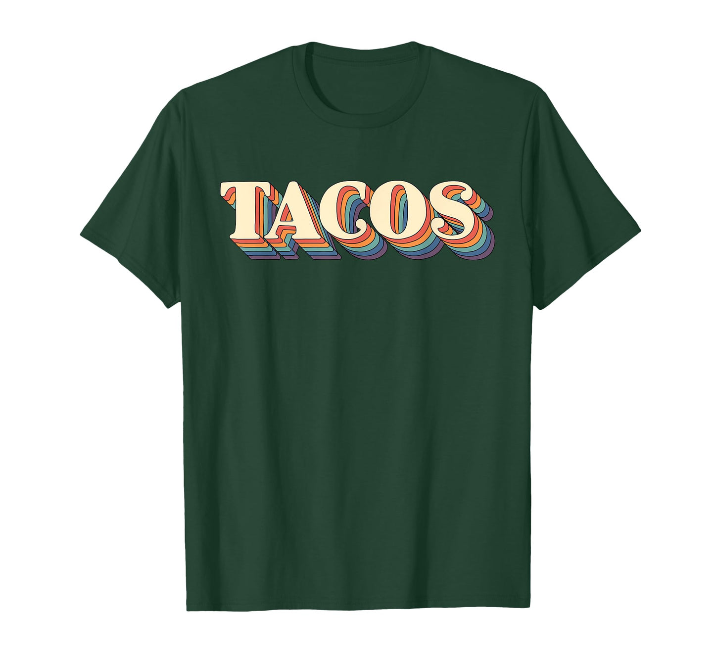 Retro Taco Gift Fiesta Lovers Vintage Taco Shirts For Women T-Shirt