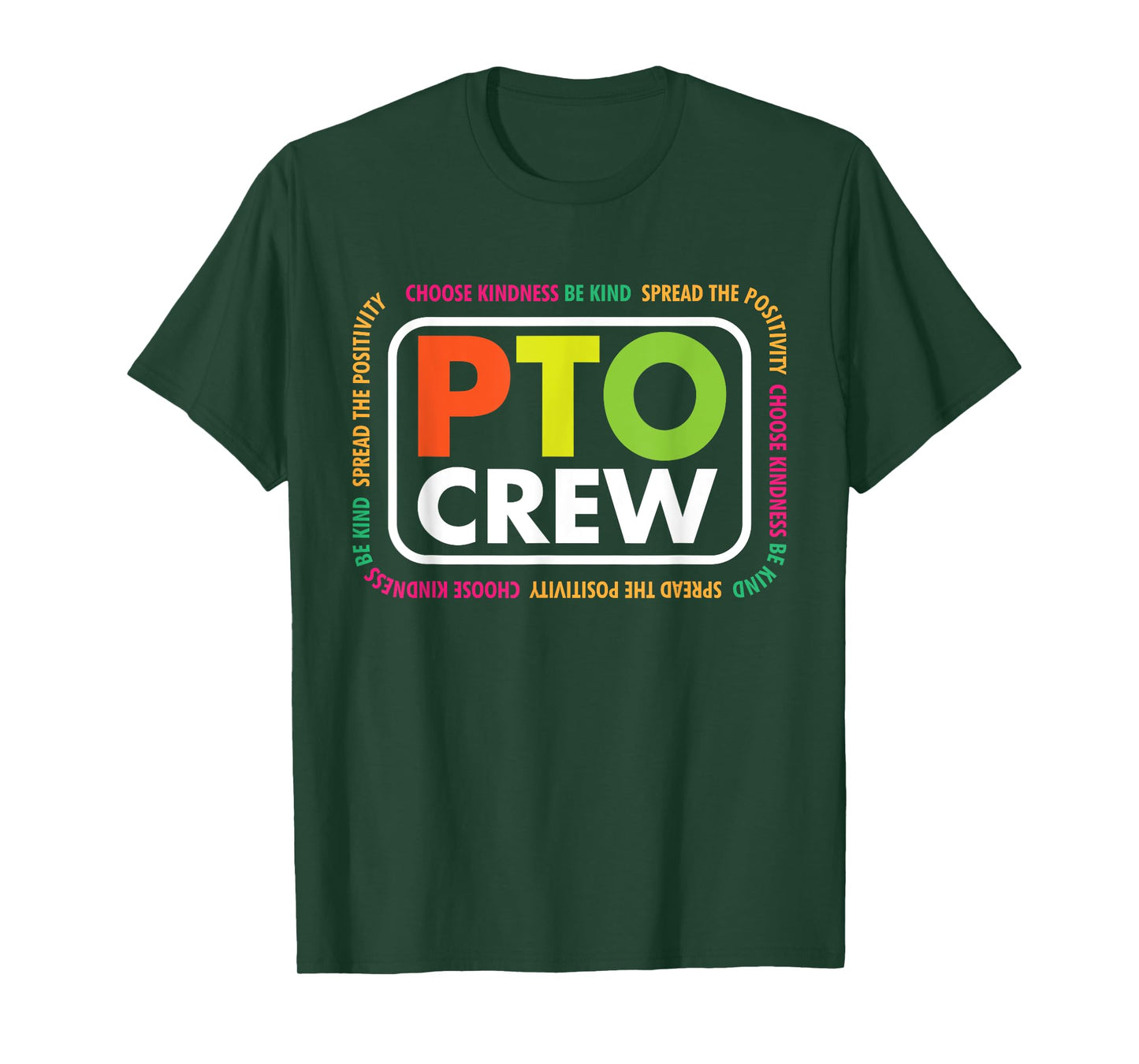 PTO Crew School Volunteer Parent Teacher Organization Team Men Women T-Shirt