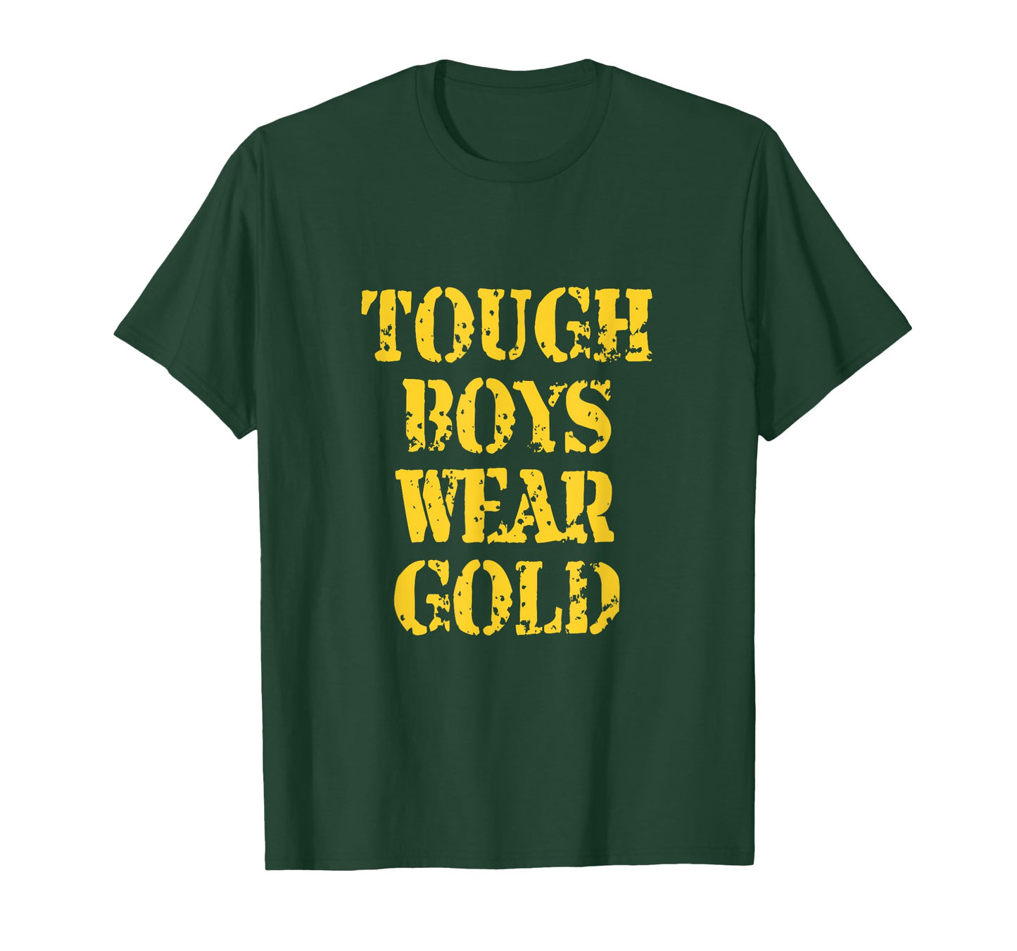 Tough Boys Wear Gold - Childhood Cancer Awareness T-Shirt