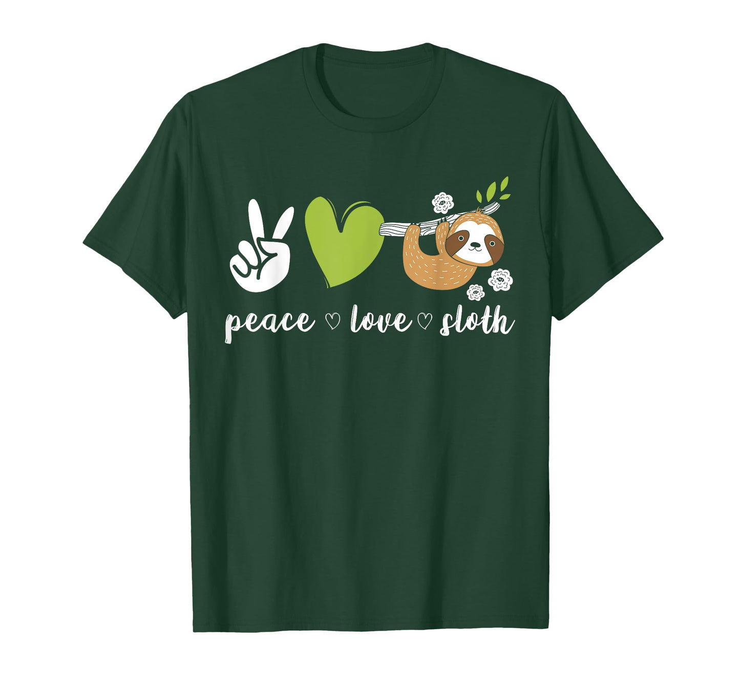 Peace Love Sloth T-Shirt