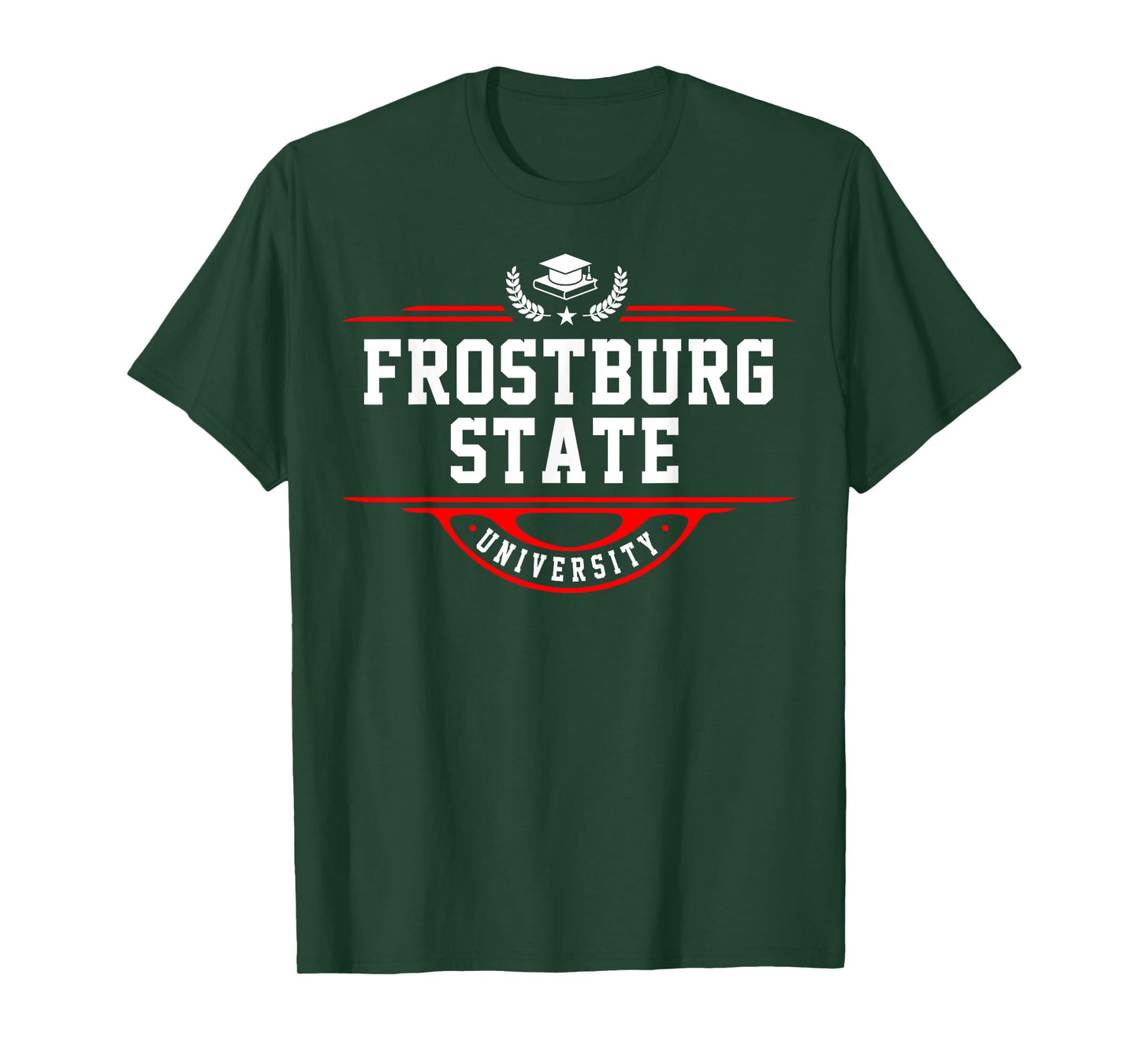 Frostburg State University Vintage Arch Design for Men Women T-Shirt