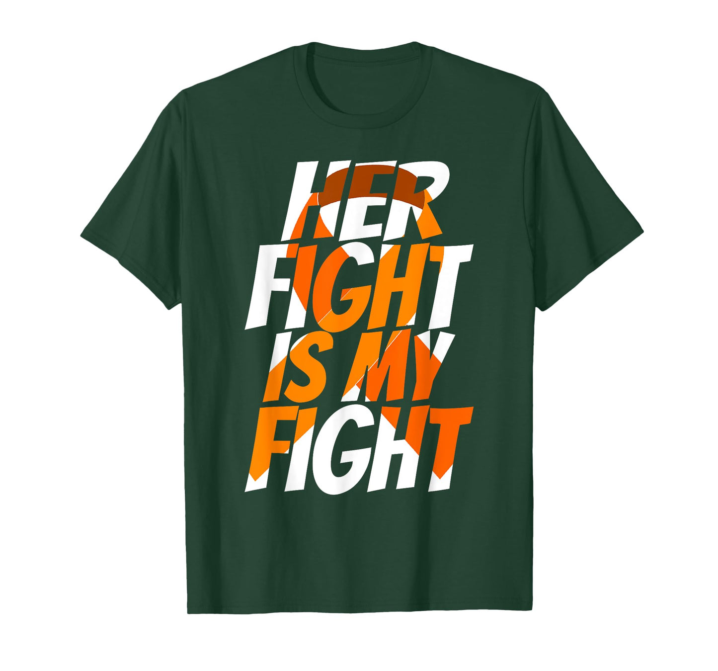 Orange Ribbon for Her Products Leukemia Awareness T-Shirt