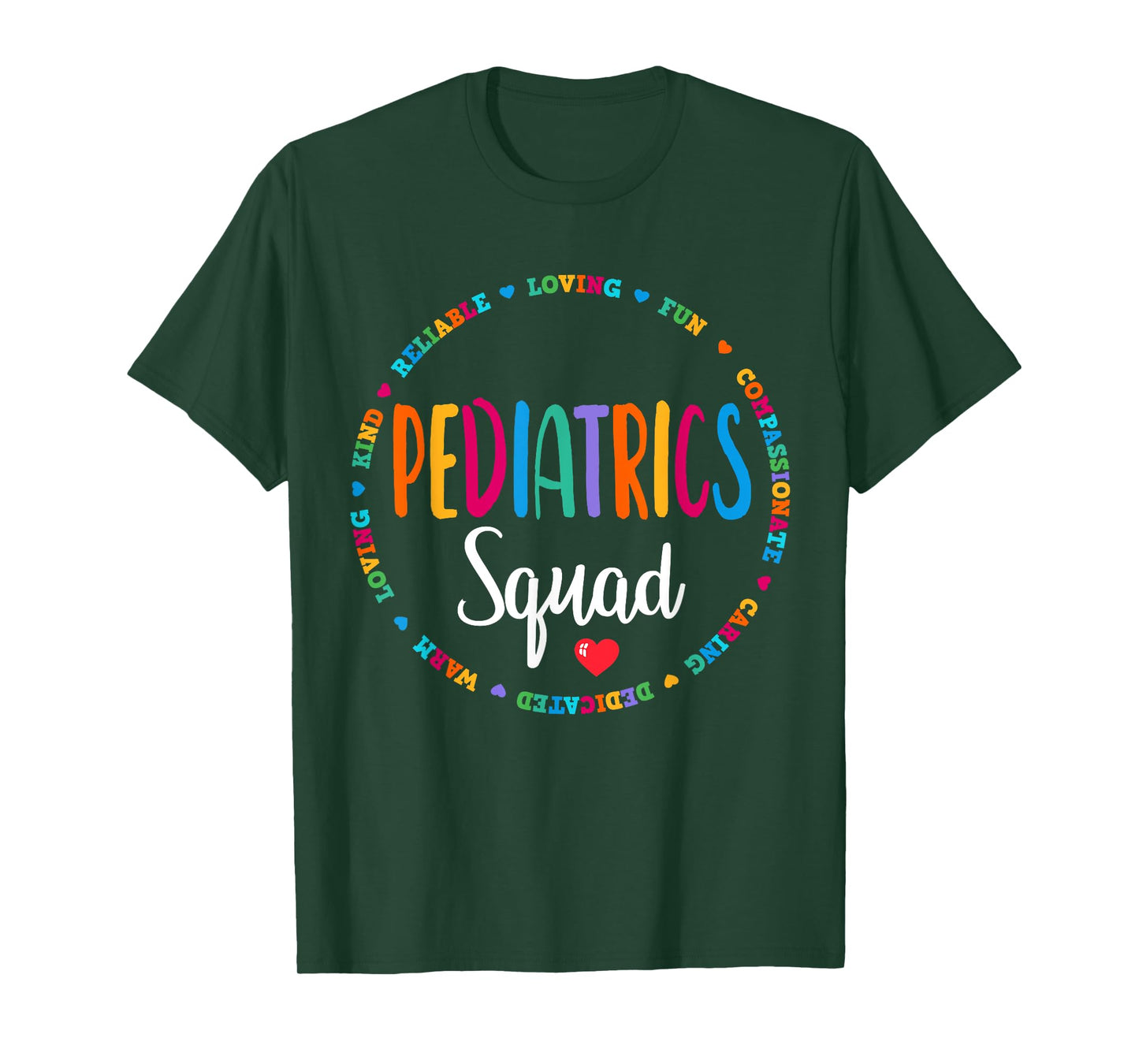 Pediatrics Squad Peds Registered Nurse School PICU Nurses T-Shirt
