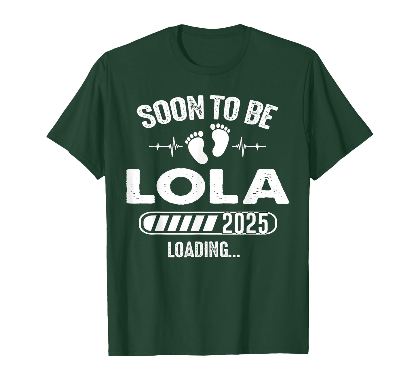 Soon To Be Lola 2025 Baby Loading T-Shirt