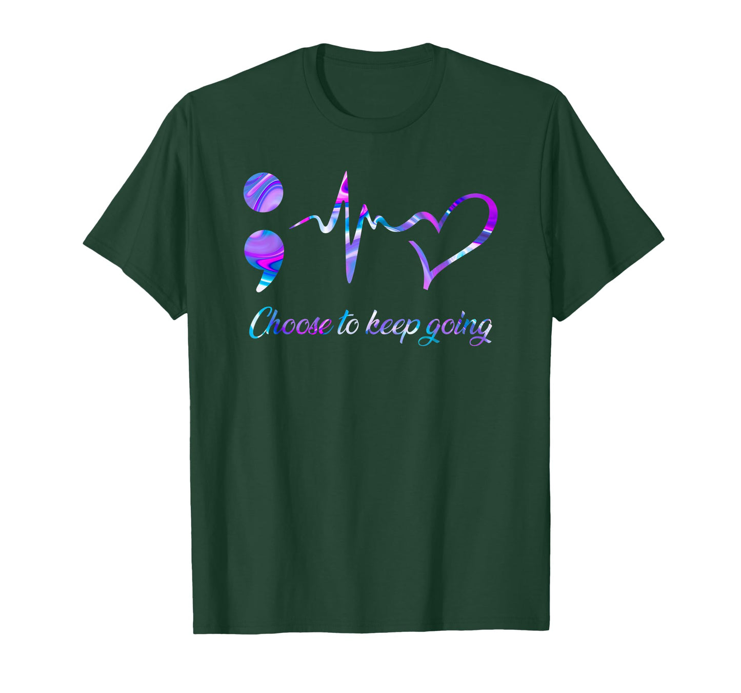 Suicide Prevention Awareness Choose To Keep Going T-Shirt