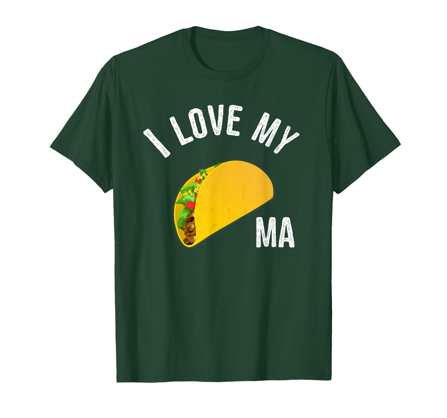 Funny Taco Truck T shirt - I Love My Tacoma T-Shirt