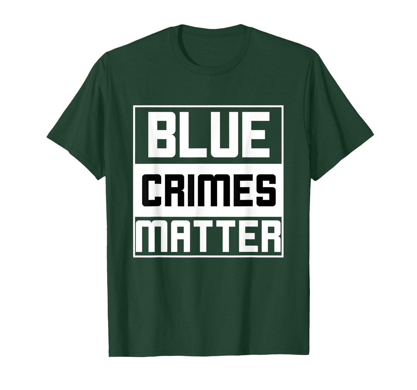 Blue Crimes Matter Anti-Police State T-Shirt