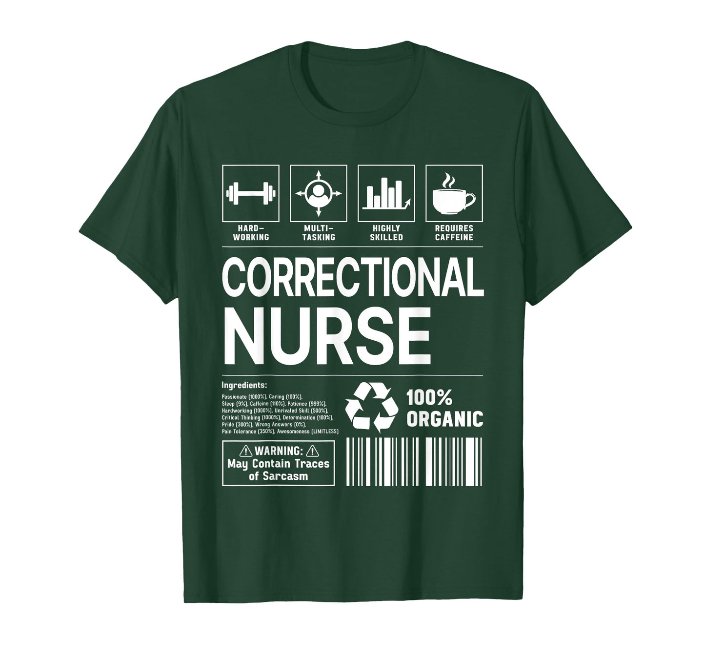 Correctional Nurse Handling Information T-Shirt