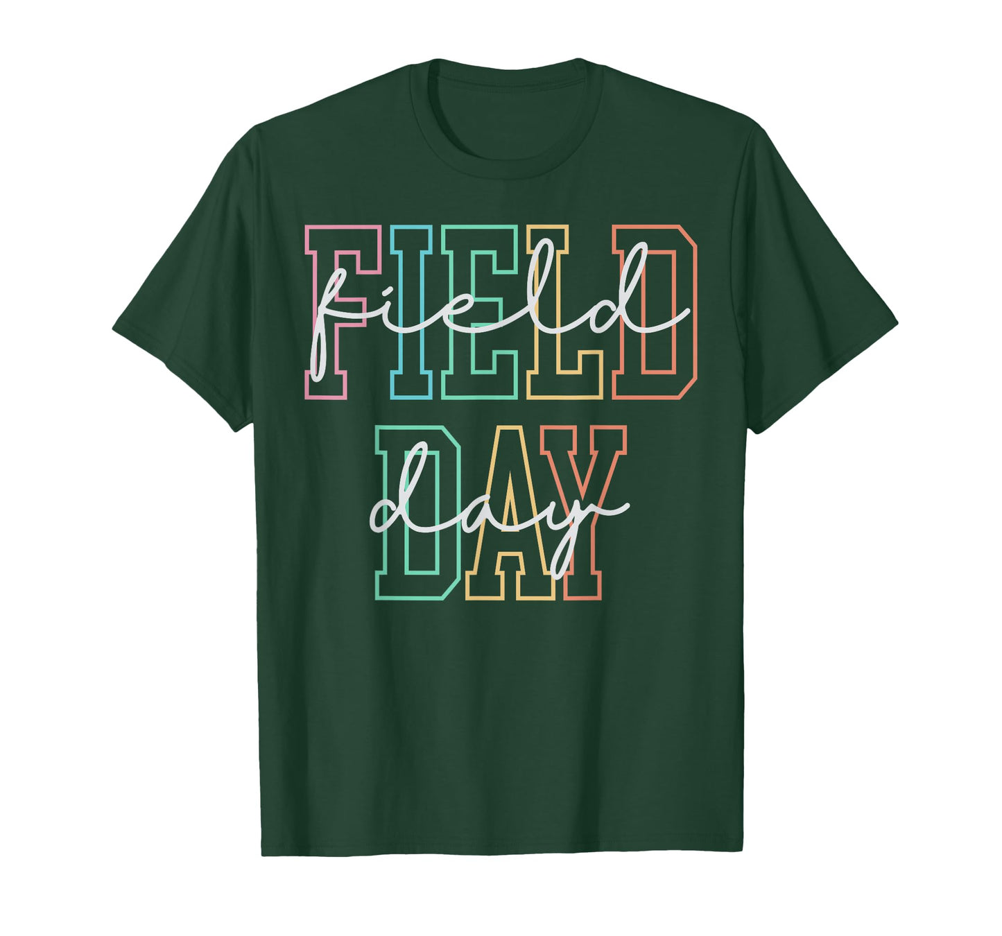 School Field Day Happy Field Day Tee Teacher Life Summer T-Shirt