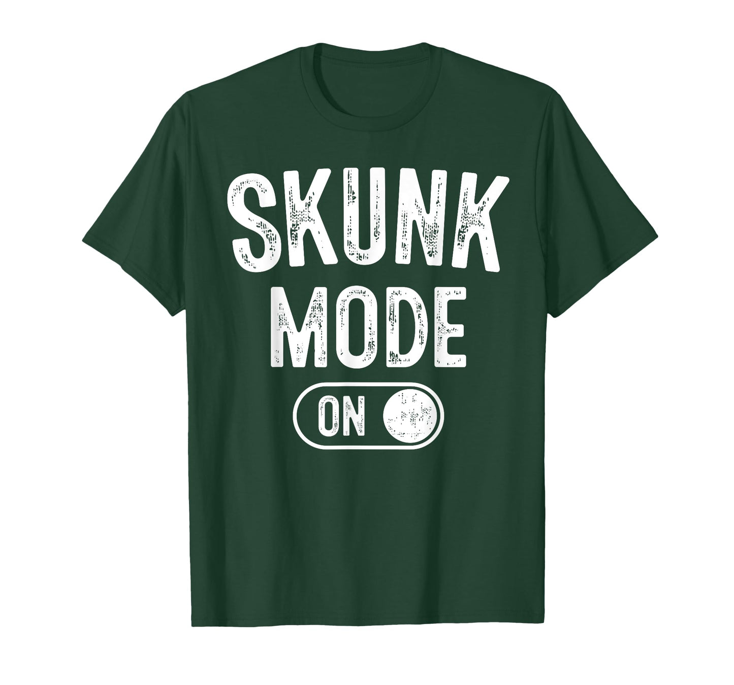 Skunk Mode On Costume Funny Scent Defender Gift Animal Lover T-Shirt