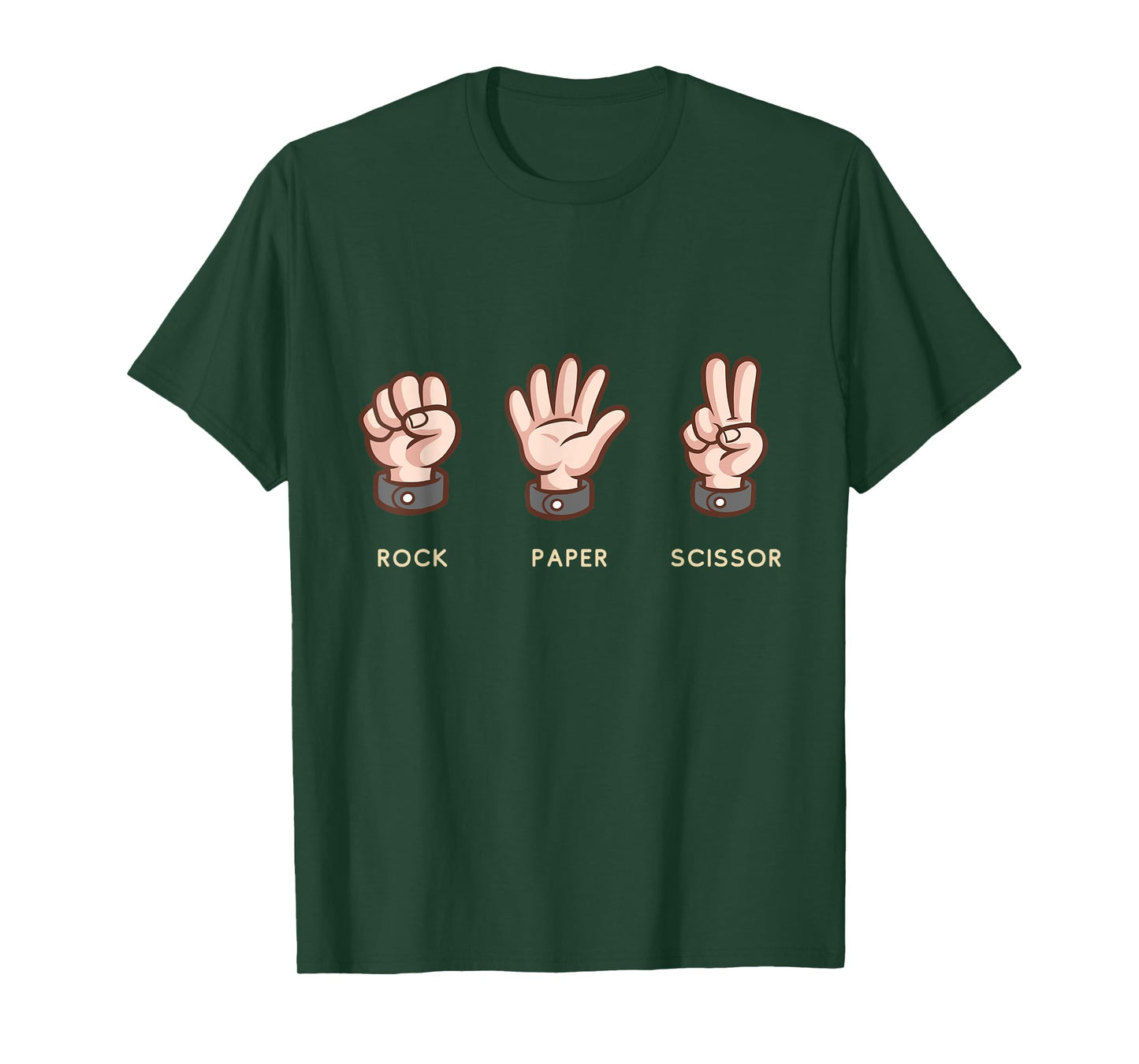 Rock Paper Scissors Group Halloween Costume Tee T-Shirt
