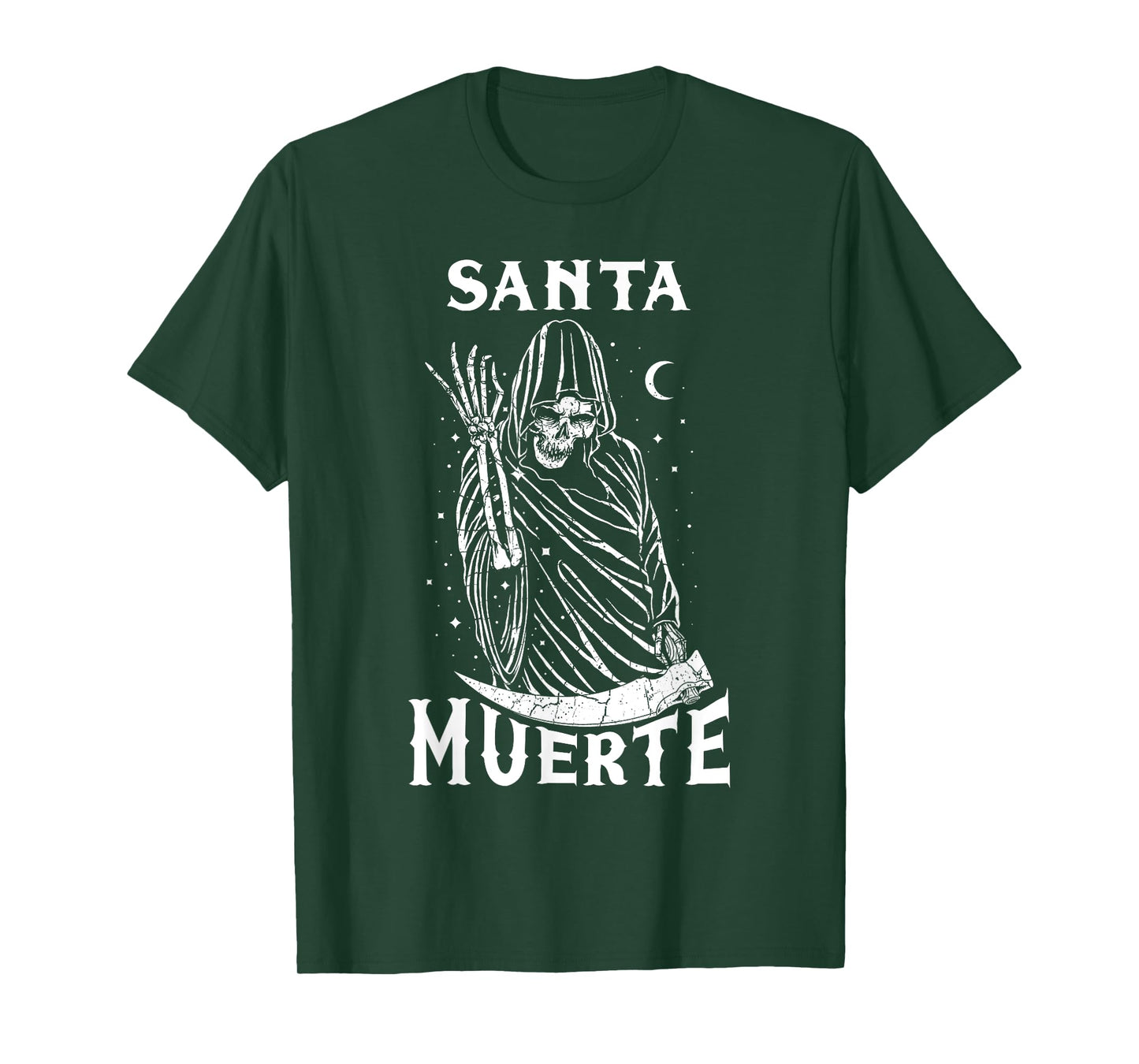 Santa Muerte Skeleton Skull Death Mexico Mexican Calavera T-Shirt