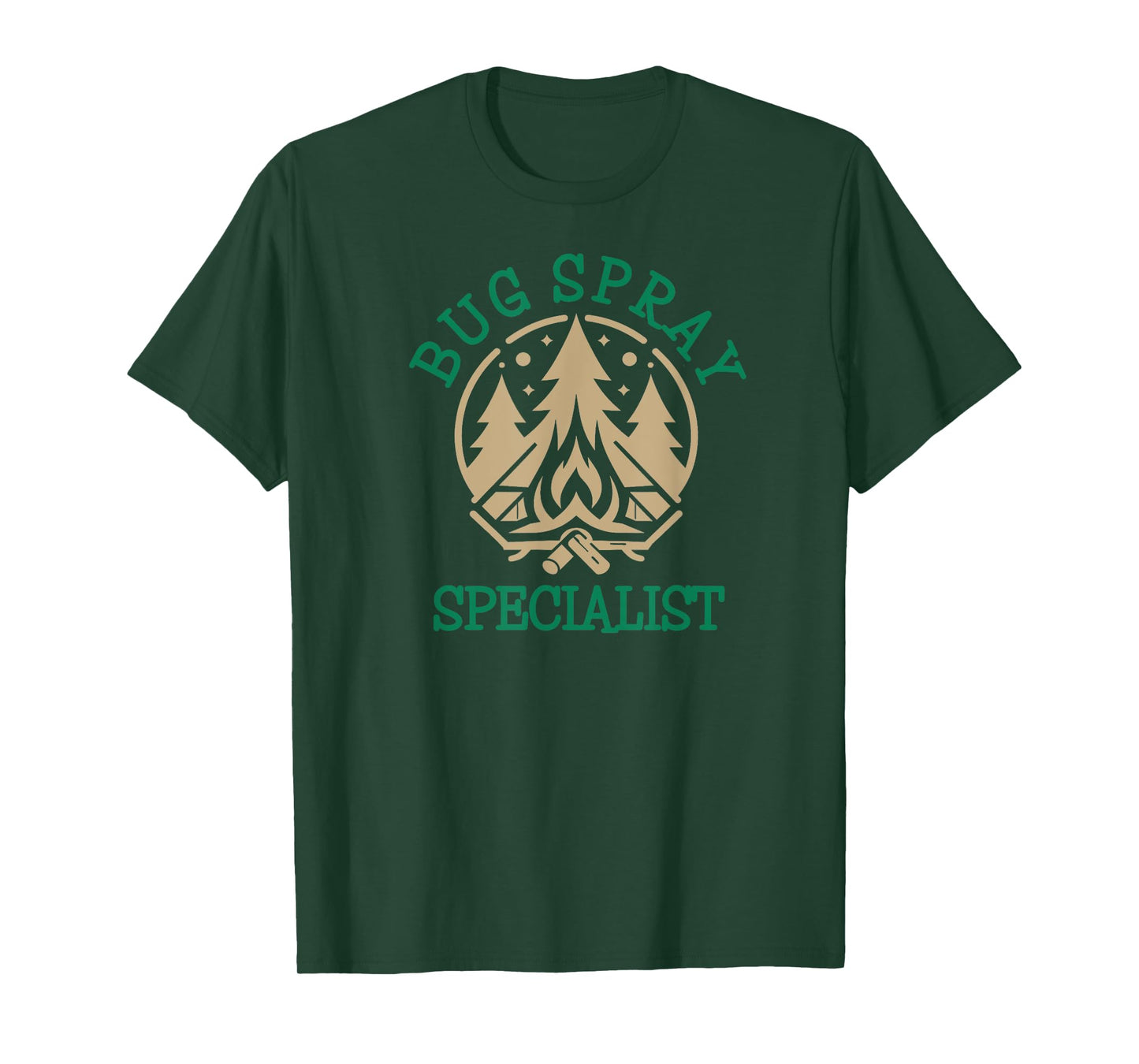 Bug Spray Specialist Camp Crew Family Humor for All Ages T-Shirt