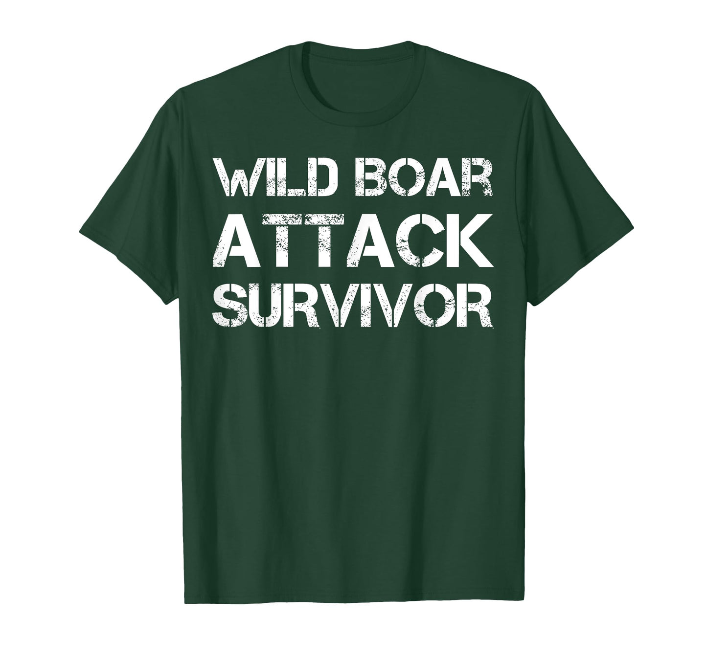 Wild Boar Attack Survivor T-Shirt