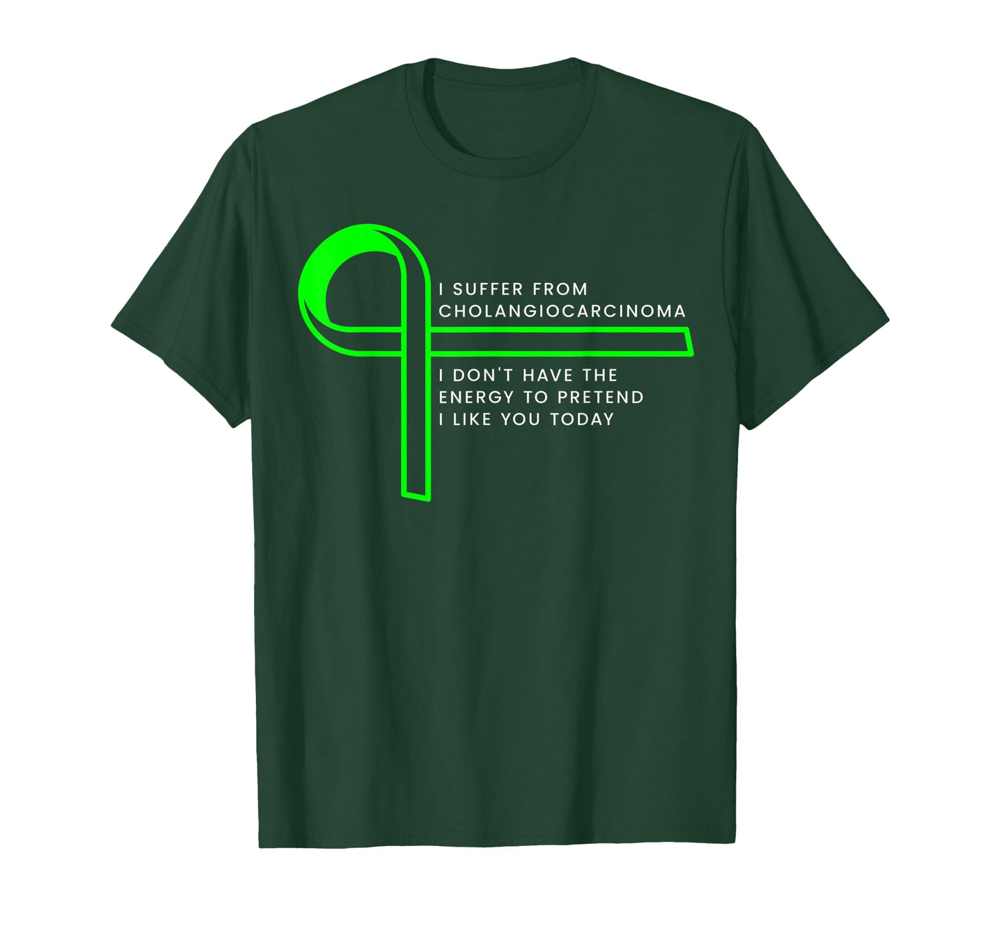 I suffer from Cholangiocarcinoma T-Shirt