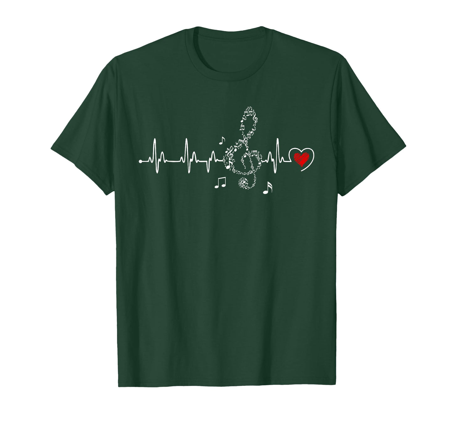 Music Heartbeat Clothing for Music Lovers T-Shirt