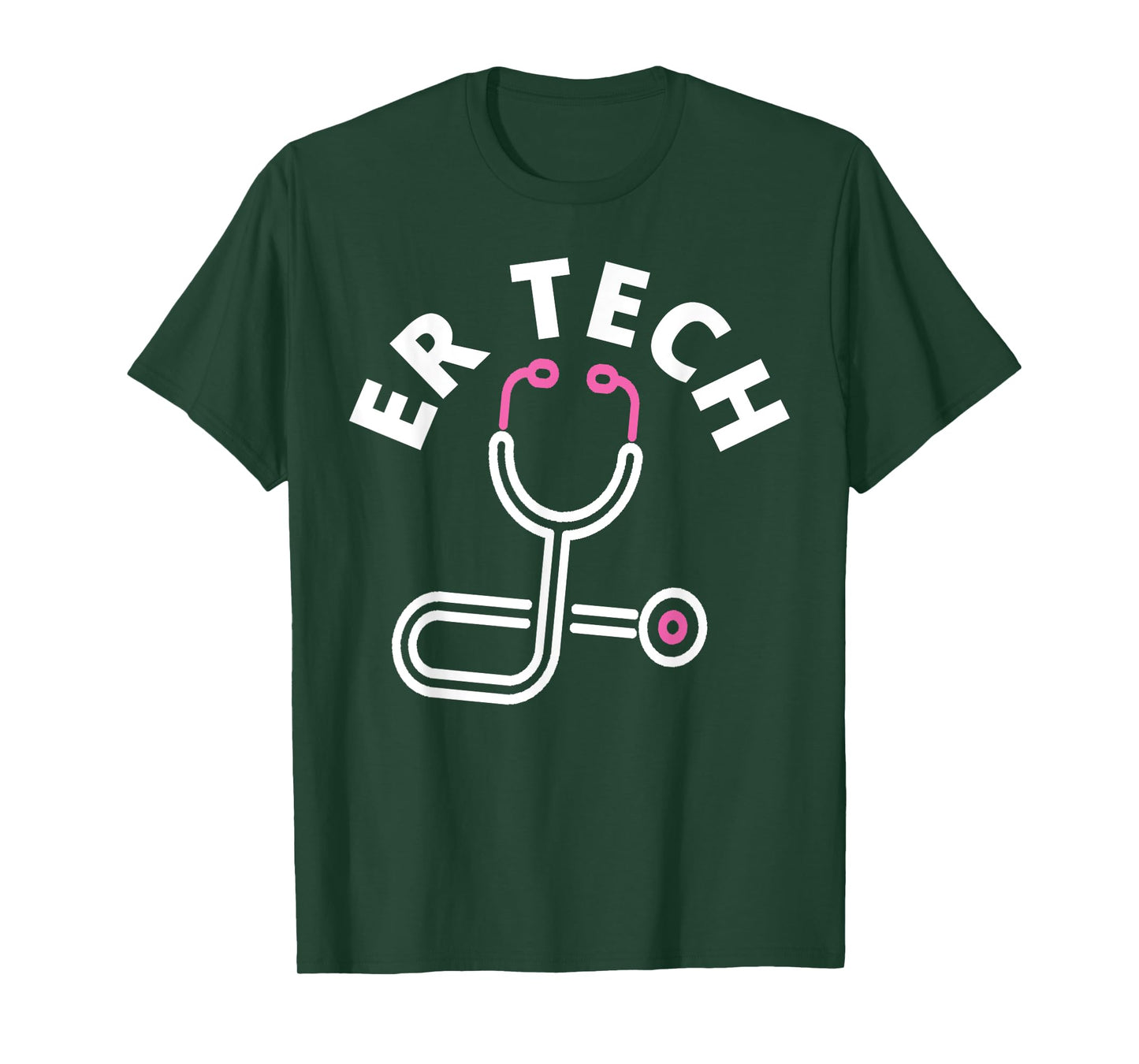 ER Tech Technicians Design - Emergency Room Nursing Staff T-Shirt