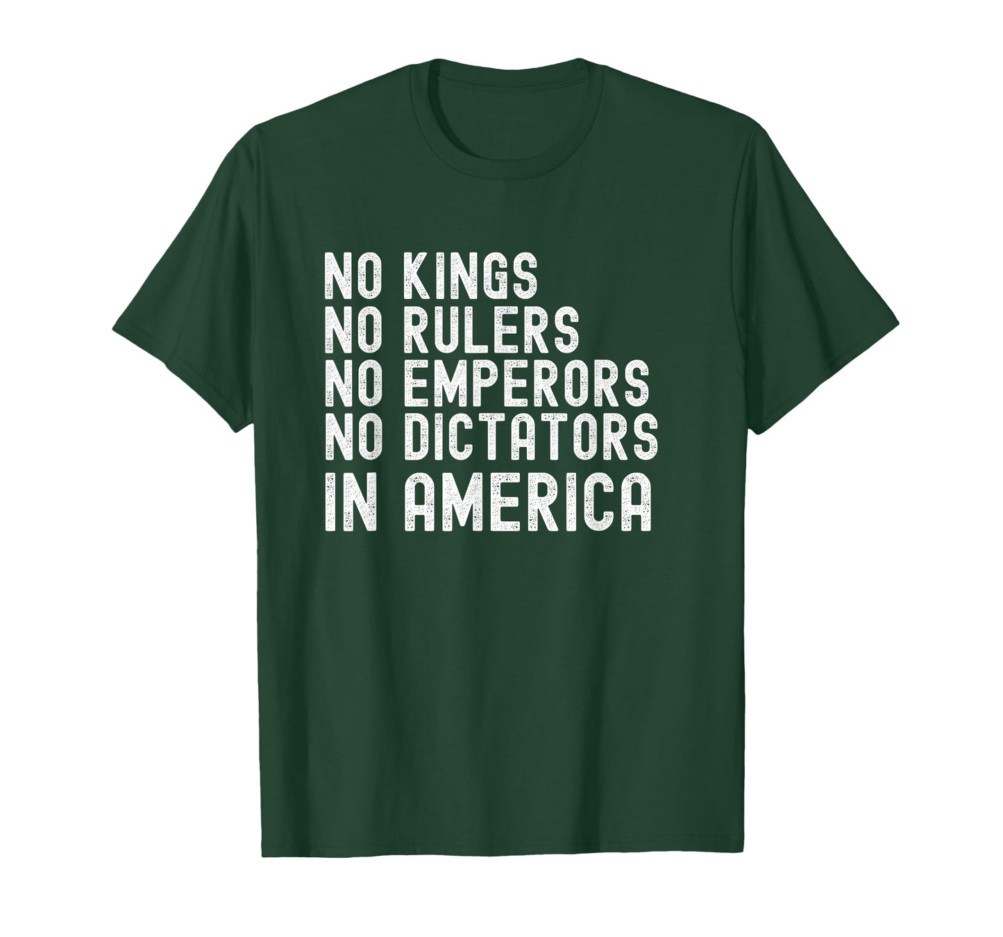 No Kings In America, Democracy, We The People T-Shirt