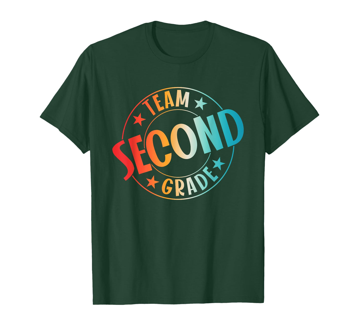 Team Second Grade Teacher Student Back To School 2nd Grade T-Shirt