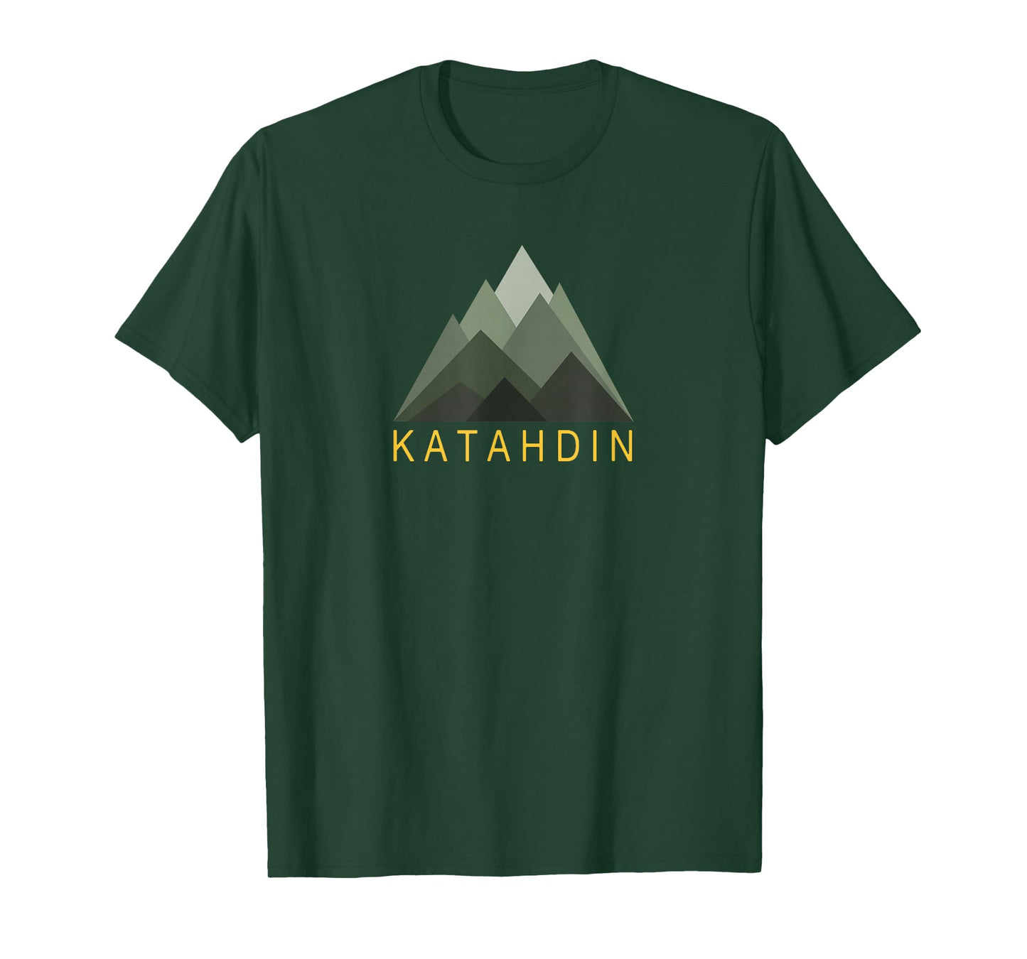 Katahdin Mountain Maine Hiking T-Shirt