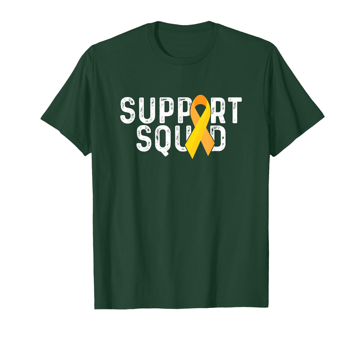Support Squad | Yellow Ribbon | Childhood Cancer Awareness T-Shirt