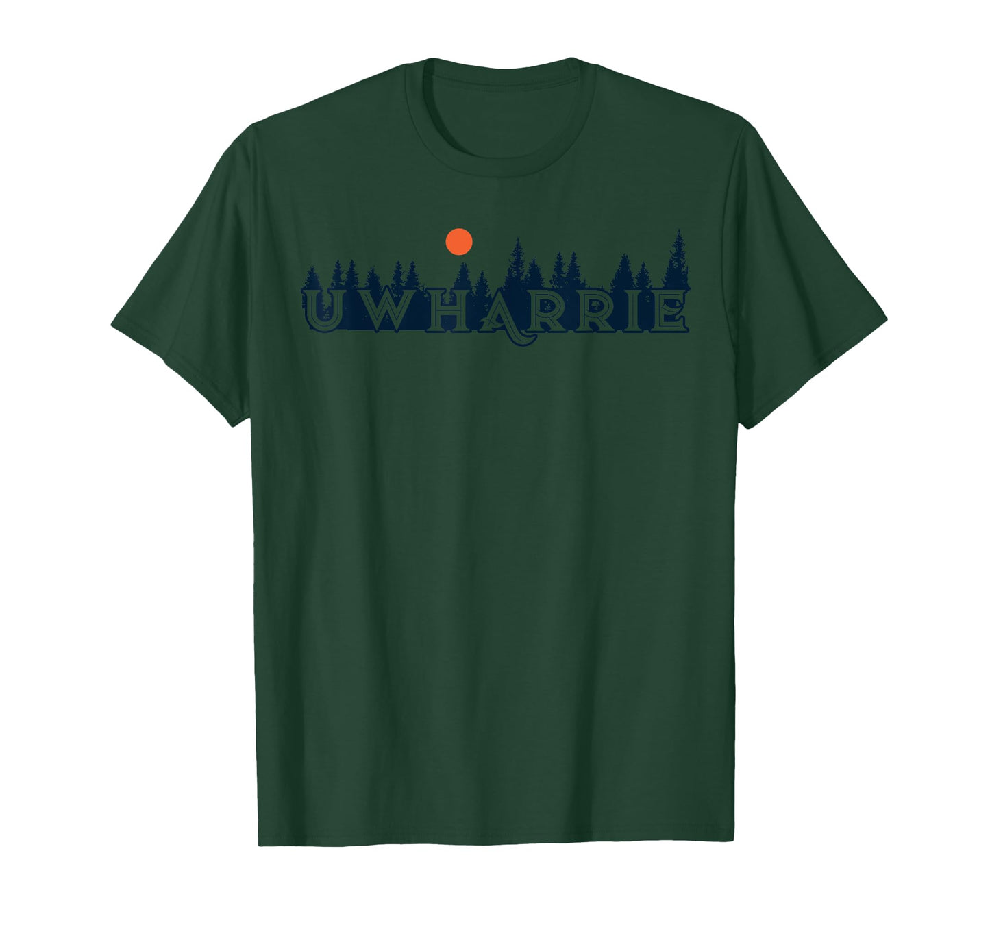 Uwharrie National Forest Retro Vintage T-Shirt