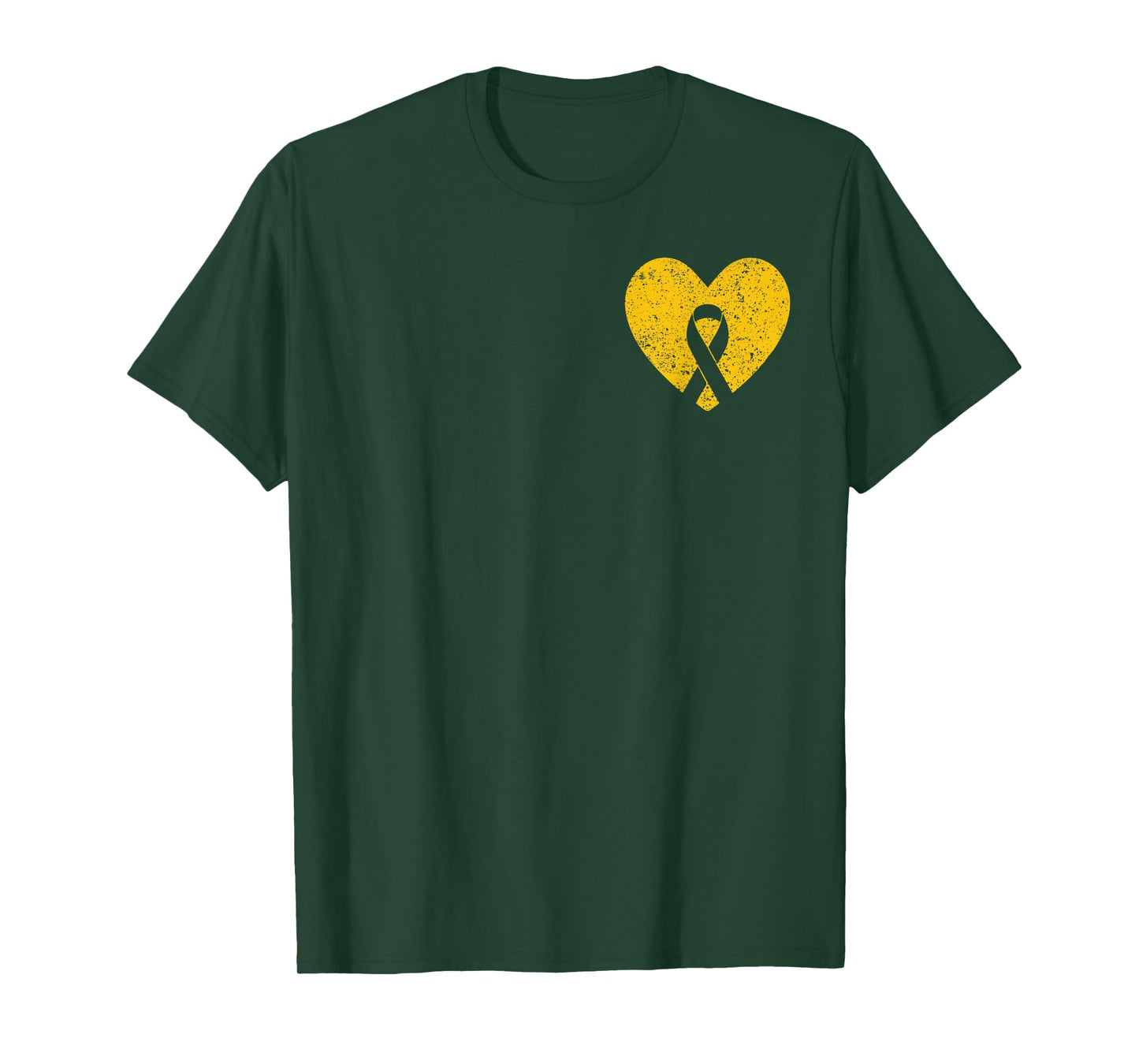 In September We Wear Gold Childhood Cancer Awareness Ribbon T-Shirt