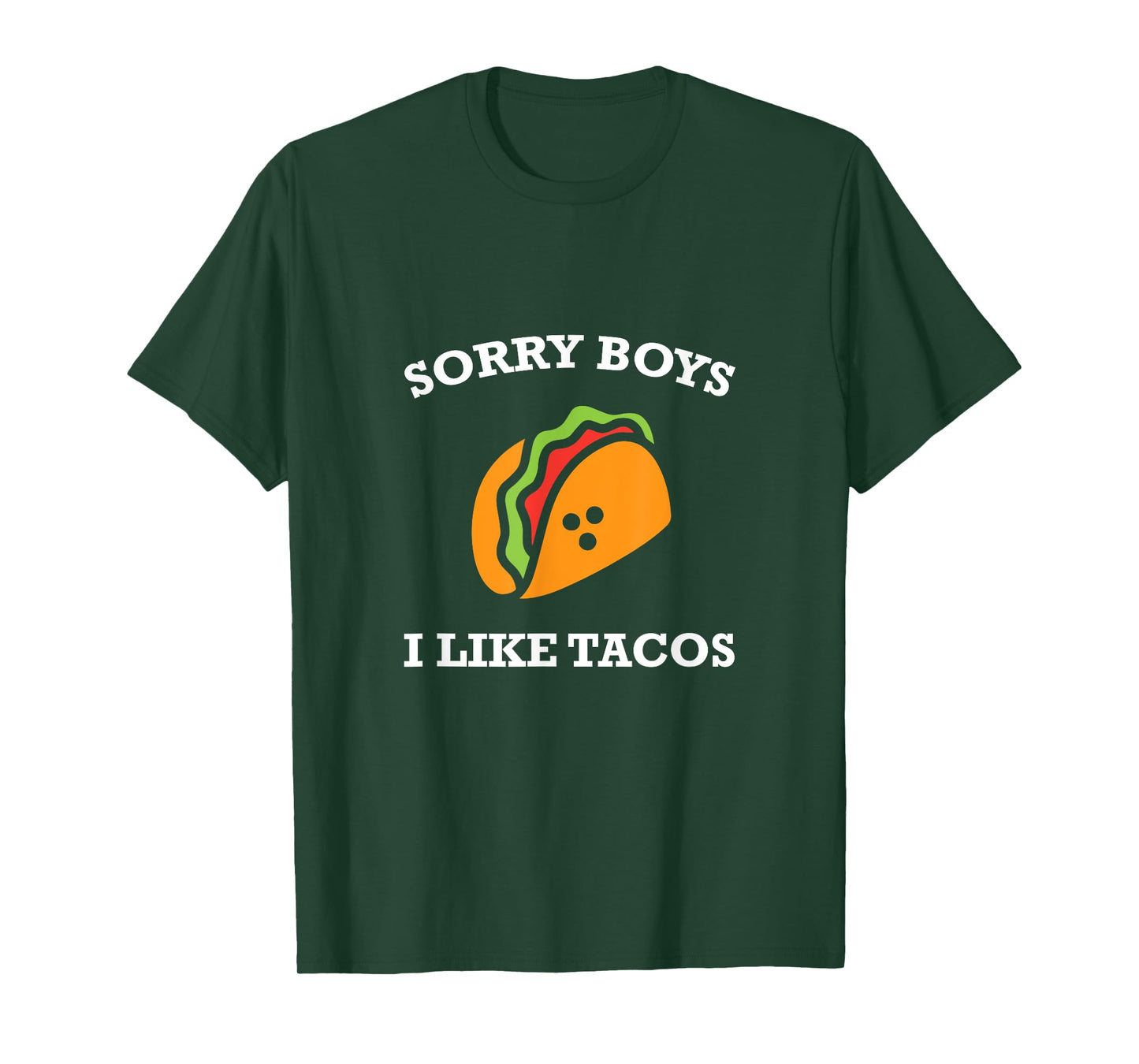 Funny Lesbian I Like Tacos Sex Humor T-Shirt